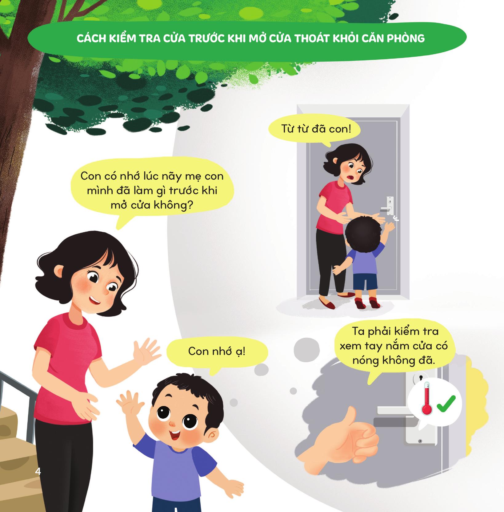 bé giỏi như chú lính cứu hỏa - các kỹ năng chữa cháy và thoát nạn - Ảnh 5