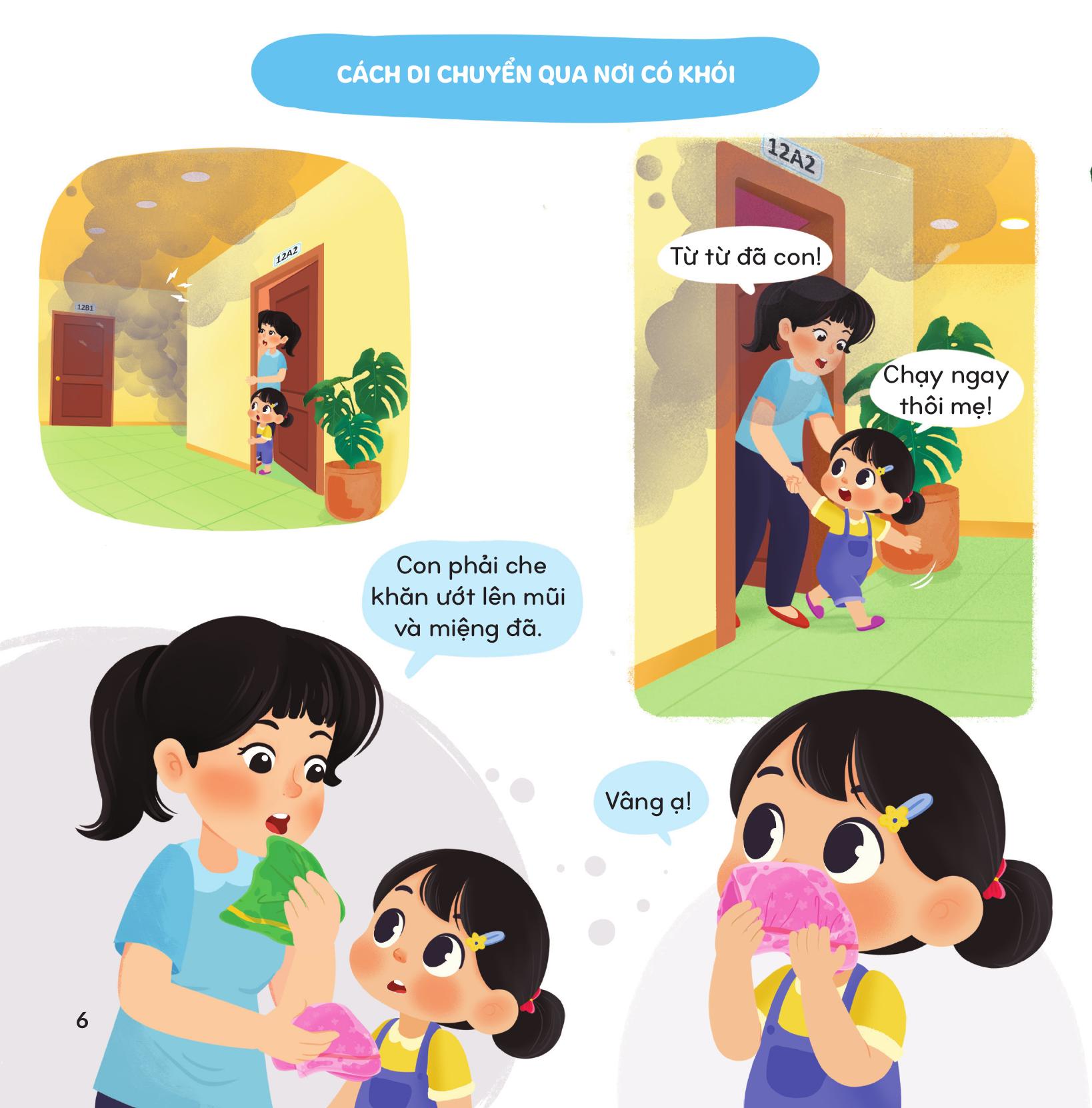 bé giỏi như chú lính cứu hỏa - các kỹ năng chữa cháy và thoát nạn - Ảnh 7