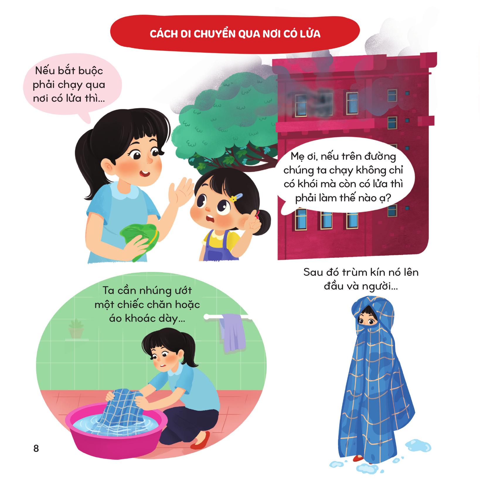 bé giỏi như chú lính cứu hỏa - các kỹ năng chữa cháy và thoát nạn - Ảnh 9