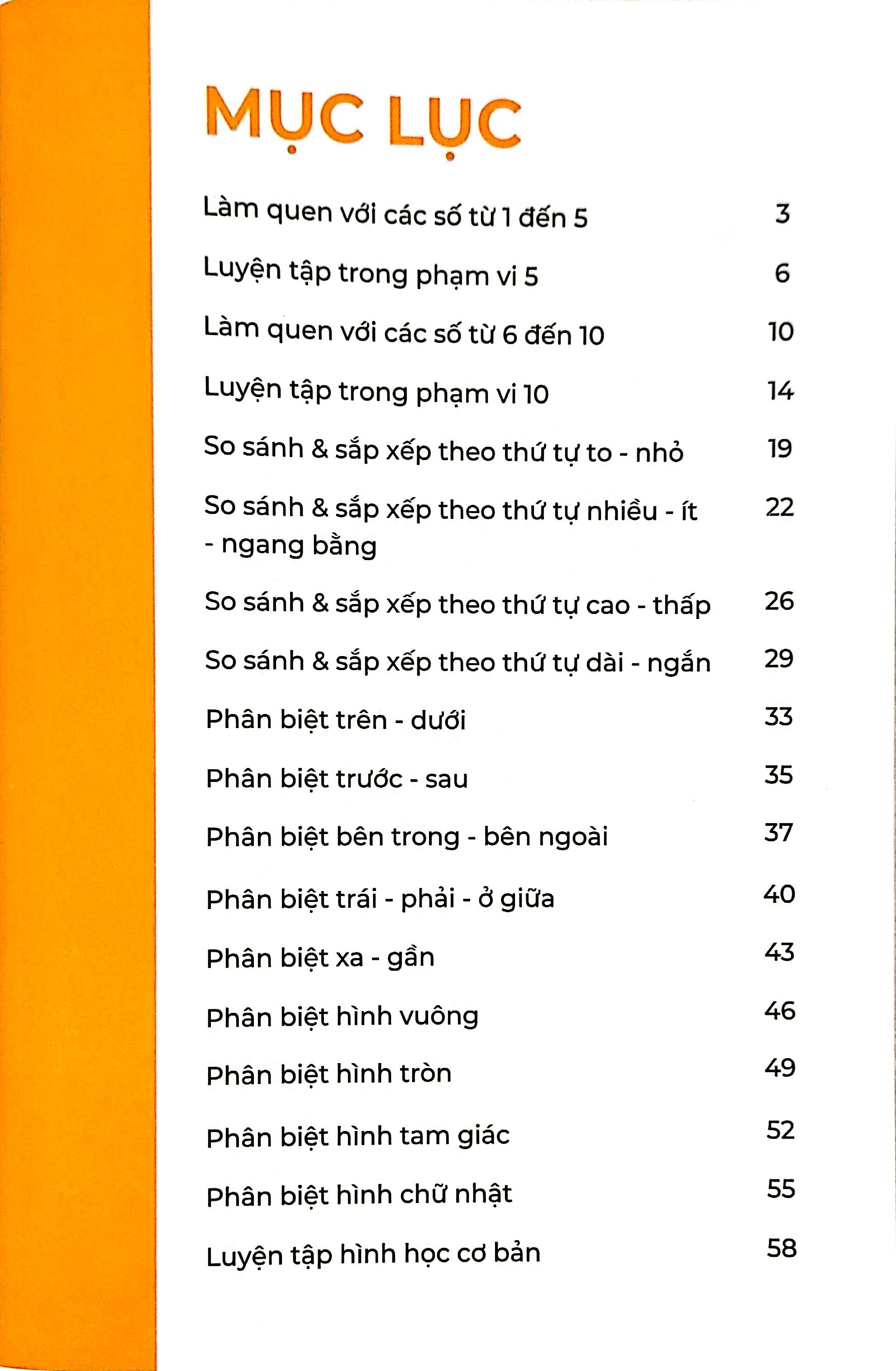 Be Gioi Toan - Phat Trien Toan Dien Tu Duy Toan Hoc - Toan Tu Duy (Danh Cho Be 3-6 Tuoi) - Ảnh 3