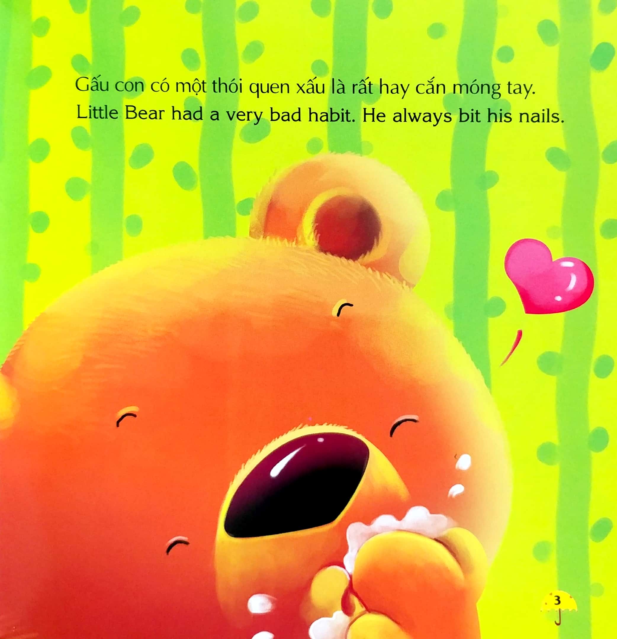 bé học cách yêu thương - yêu thương bản thân - không cắn móng tay - Ảnh 3