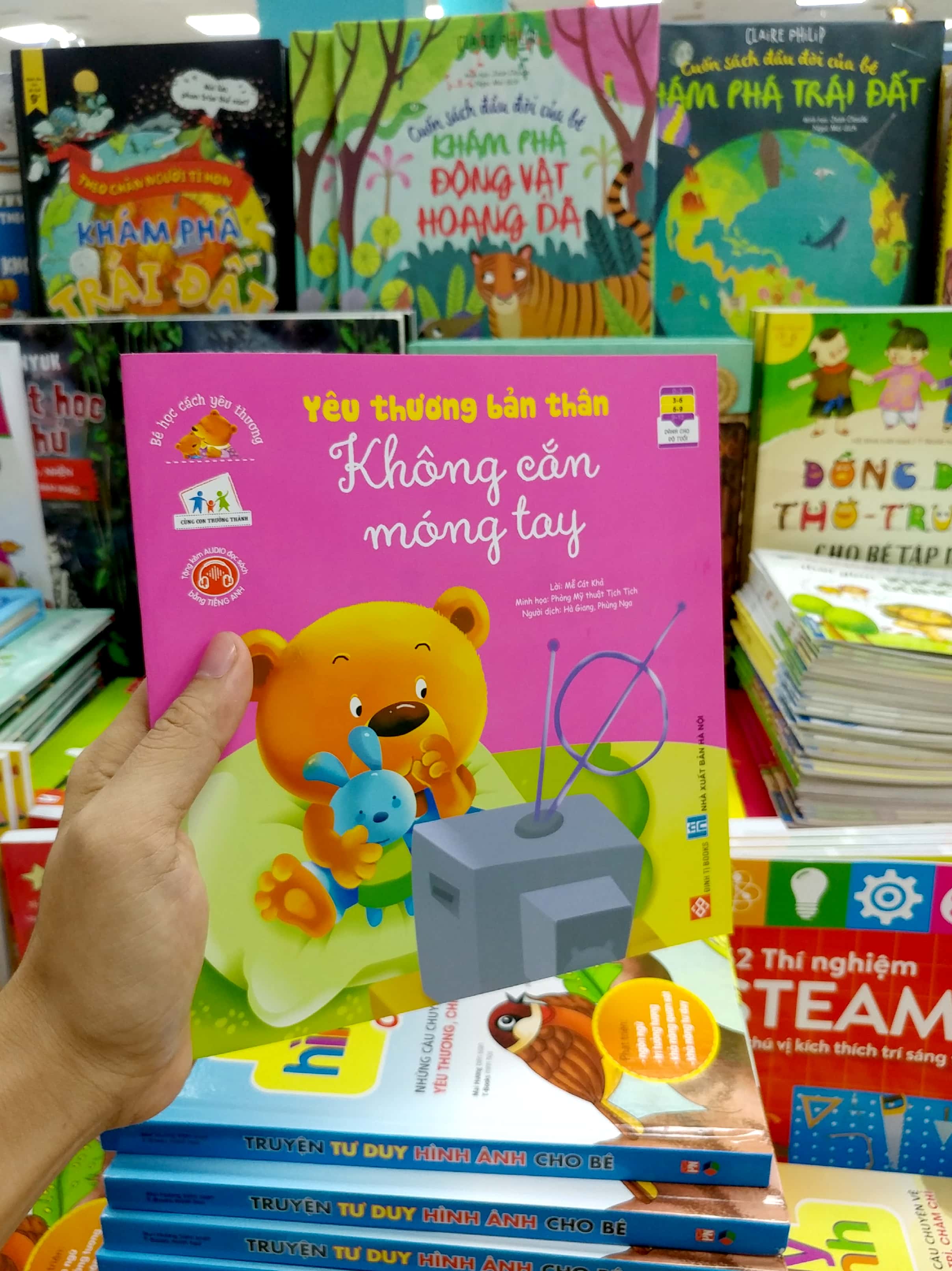 bé học cách yêu thương - yêu thương bản thân - không cắn móng tay - Ảnh 7