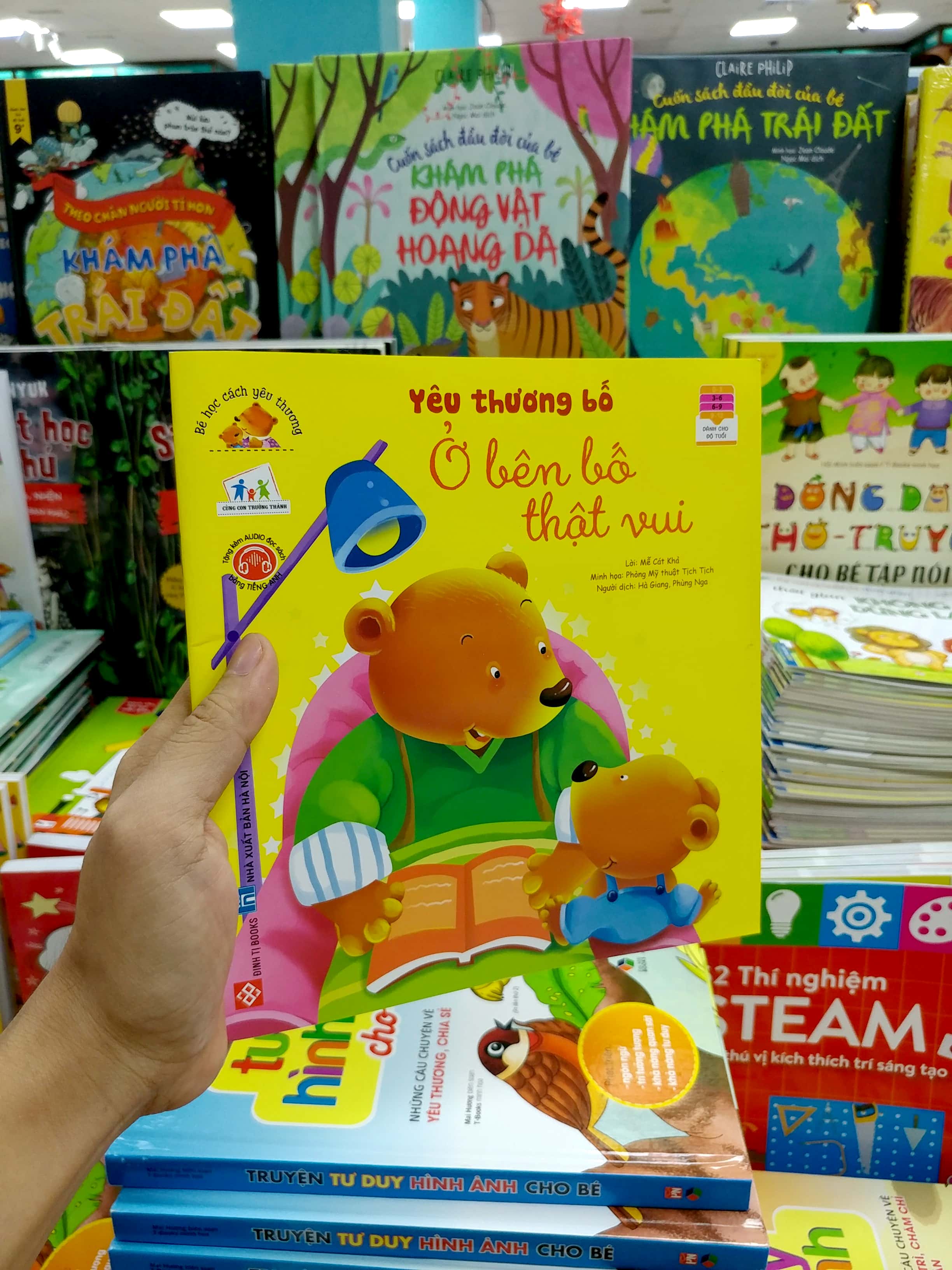 bé học cách yêu thương - yêu thương bố - ở bên bố thật vui - Ảnh 7