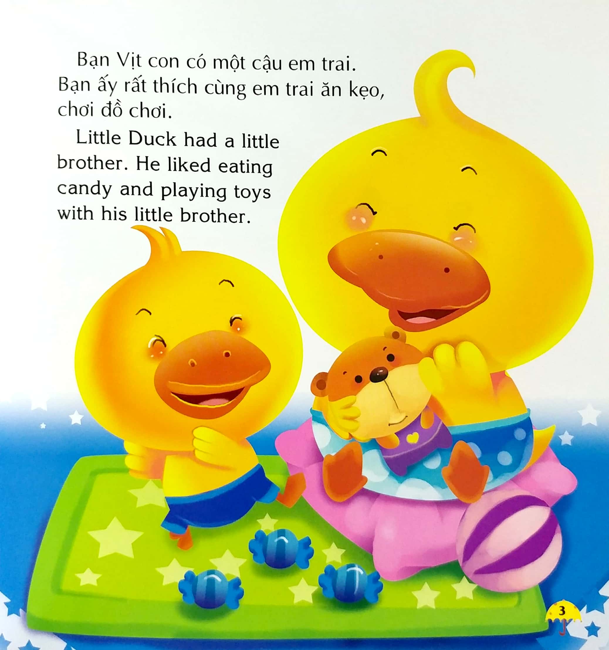 bé học cách yêu thương - yêu thương em - có em trai thật thích - Ảnh 3