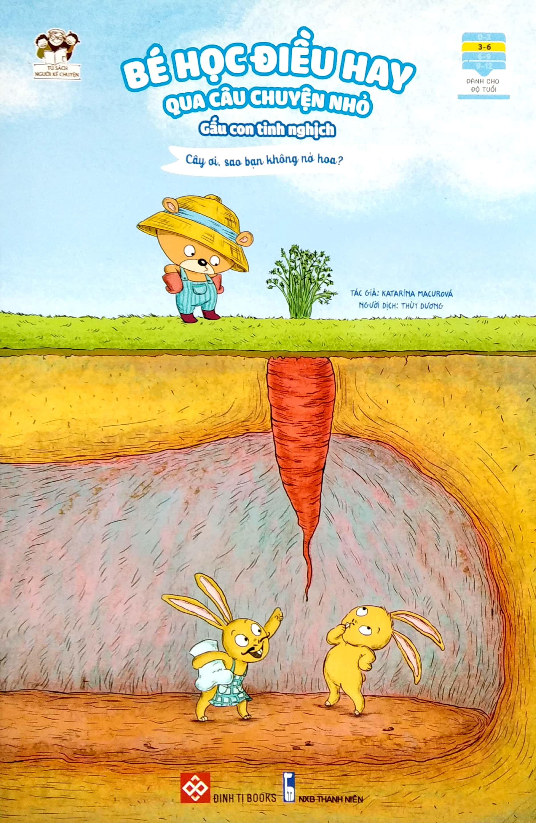 bé học điều hay qua câu chuyện nhỏ - gấu con tinh nghịch - cây ơi, sao bạn không nở hoa? - Ảnh 2