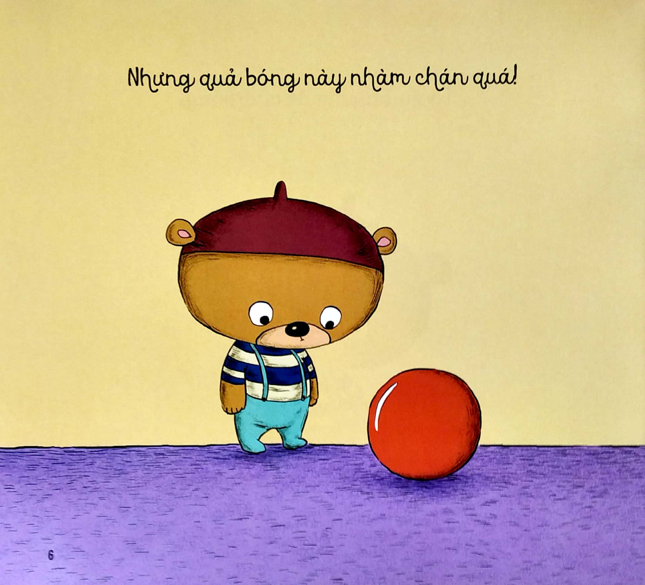 bé học điều hay qua câu chuyện nhỏ - gấu con tinh nghịch - quả bóng hoàn hảo nhất - Ảnh 4