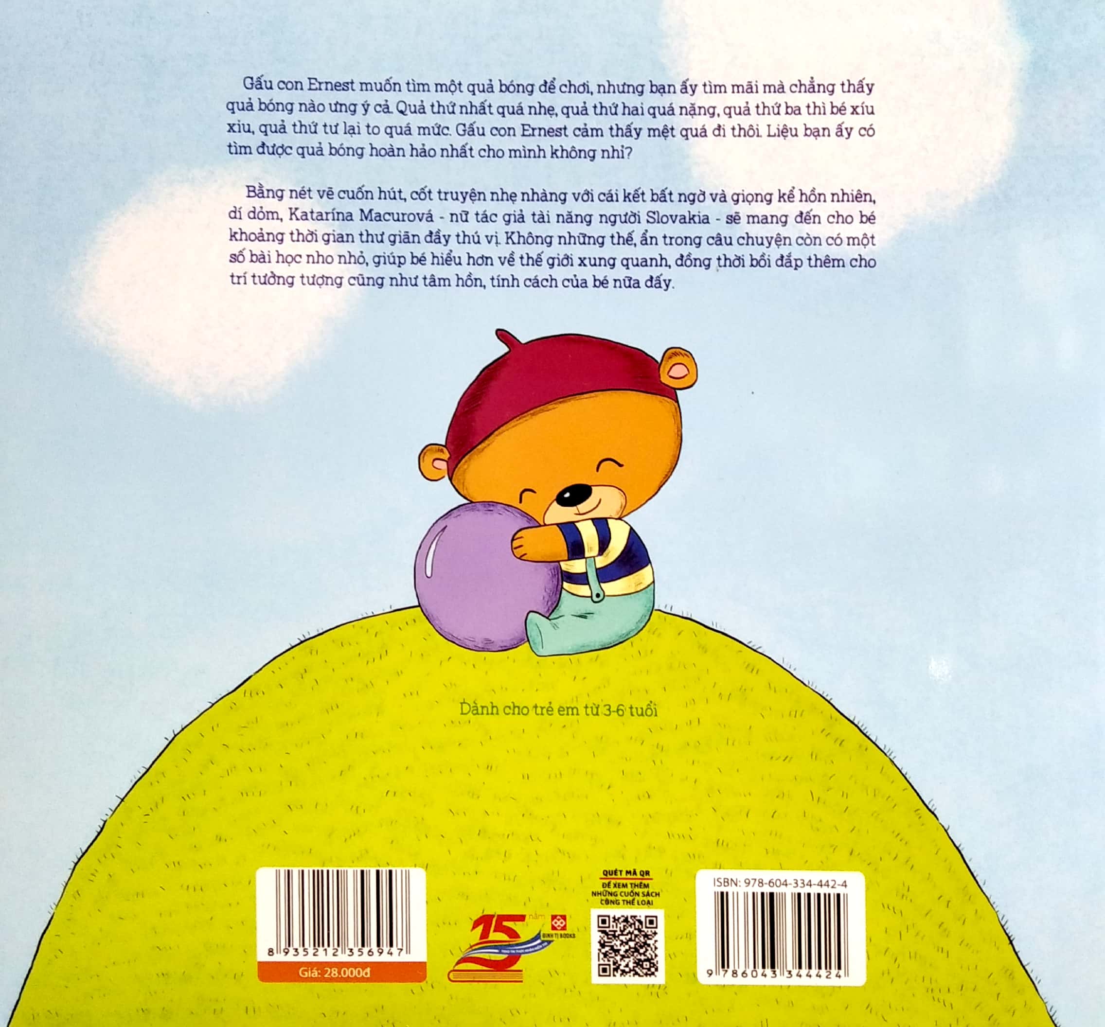 bé học điều hay qua câu chuyện nhỏ - gấu con tinh nghịch - quả bóng hoàn hảo nhất - Ảnh 6