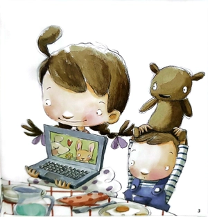 bé học kĩ năng - tự chăm sóc bản thân - tớ không dán mắt vào màn hình - Ảnh 4