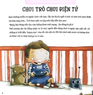 bé học kĩ năng - tự chăm sóc bản thân - tớ không dán mắt vào màn hình - Ảnh 5