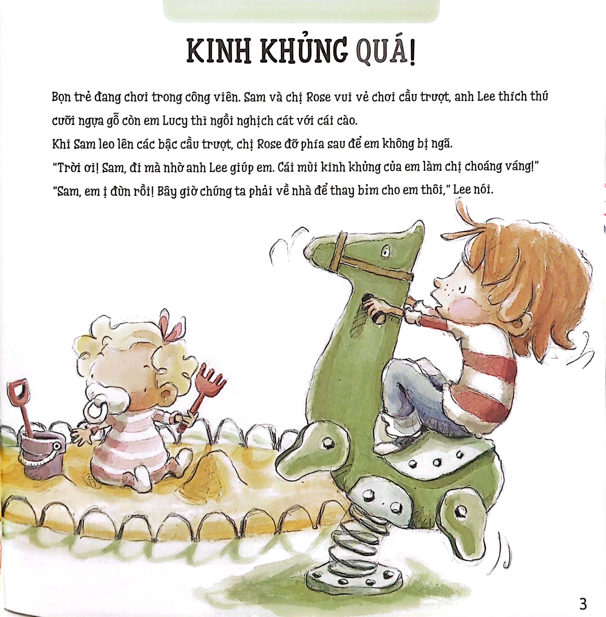 bé học kĩ năng - tự lập - tạm biệt bỉm xinh - Ảnh 4