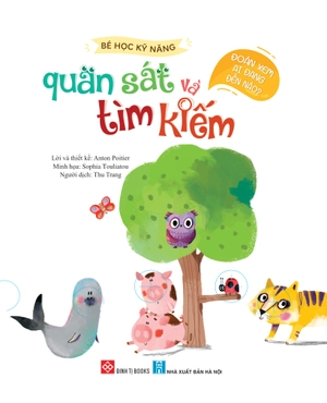 bé học kỹ năng quan sát và tìm kiếm - đoán xem ai đang đến nào? - Ảnh 2