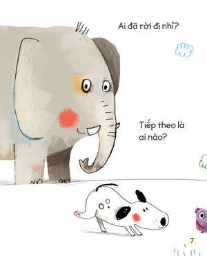 bé học kỹ năng quan sát và tìm kiếm - đoán xem ai đang đến nào? - Ảnh 6