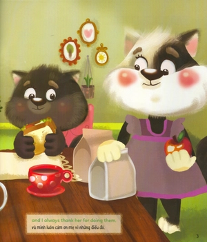 bé học lễ giáo - biết ơn (sách song ngữ anh - việt) (2020) - Ảnh 4