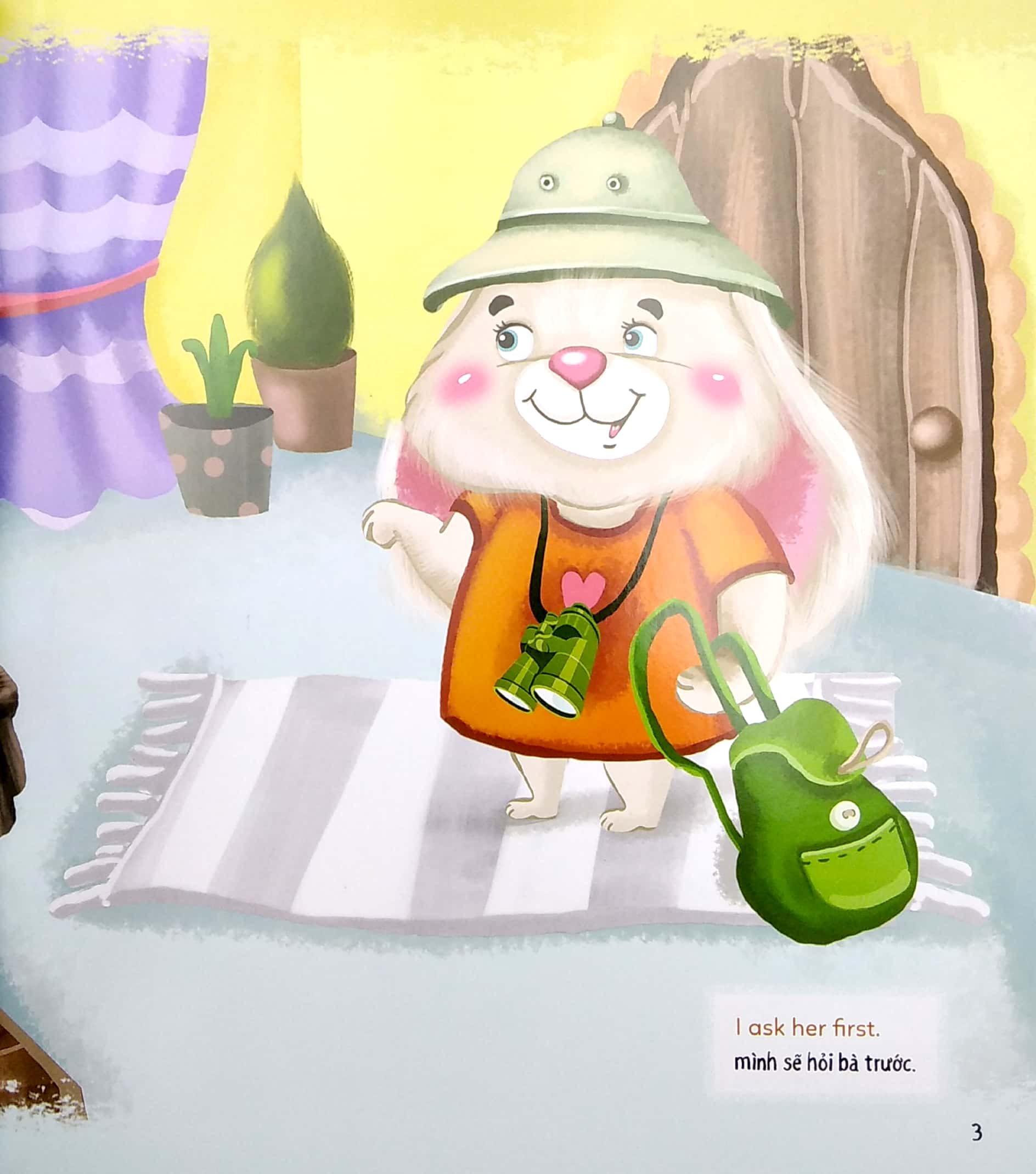 bé học lễ giáo - lịch sự và tôn trọng (sách song ngữ anh - việt) - Ảnh 4