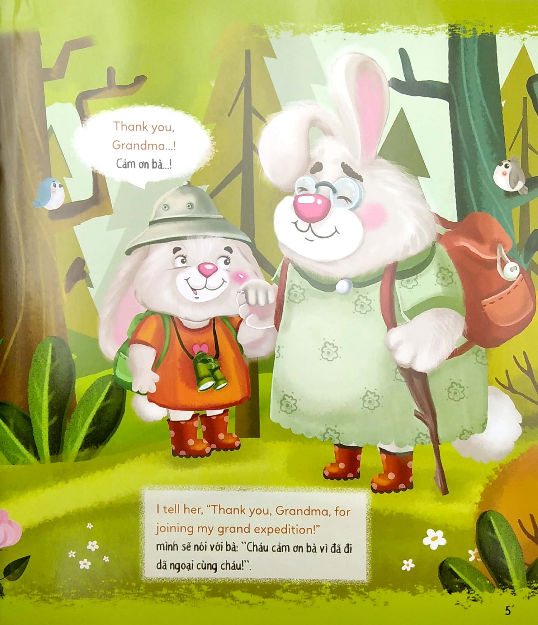 bé học lễ giáo - lịch sự và tôn trọng (sách song ngữ anh - việt) - Ảnh 6