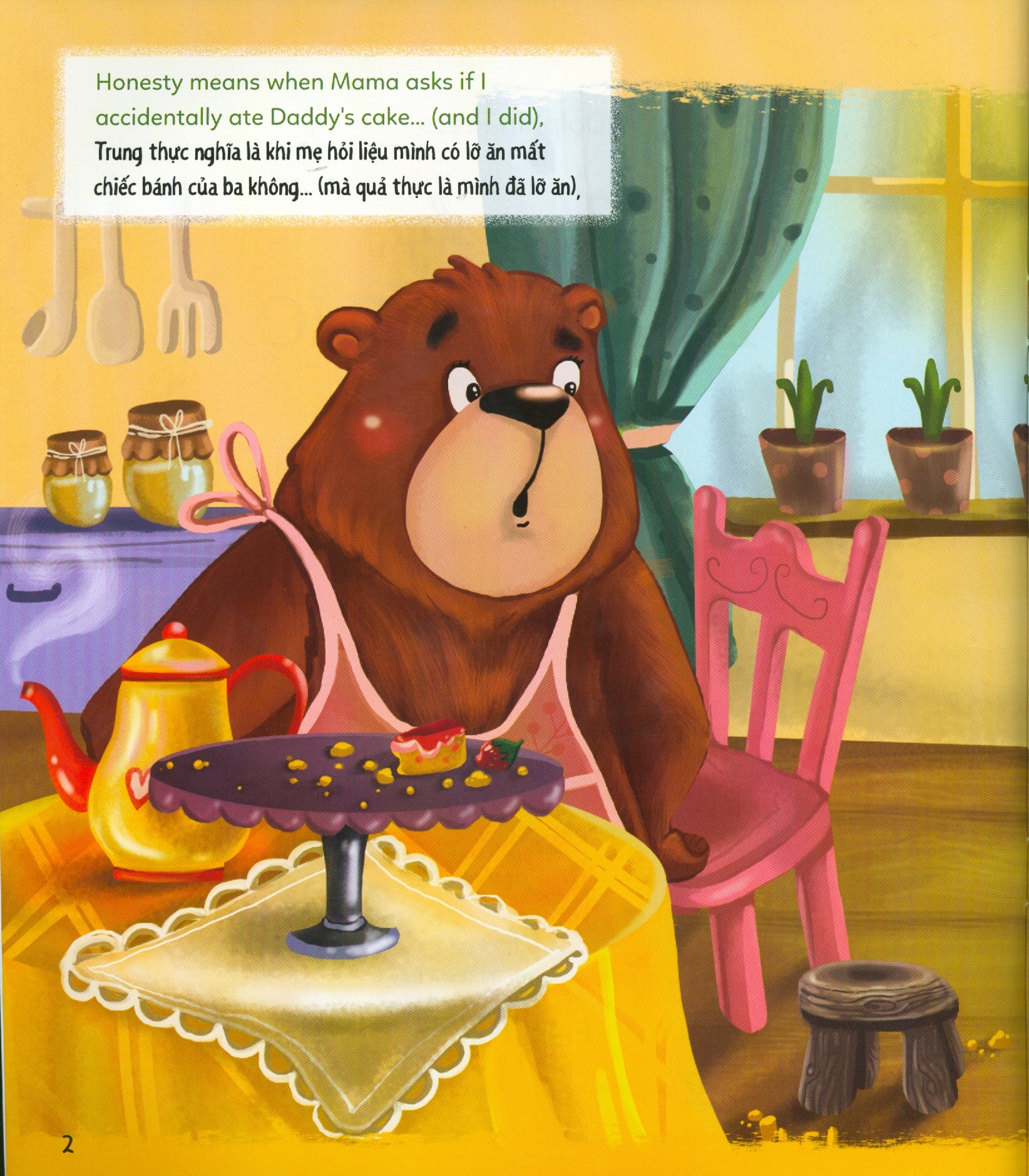 bé học lễ giáo - trung thực (song ngữ) - Ảnh 3