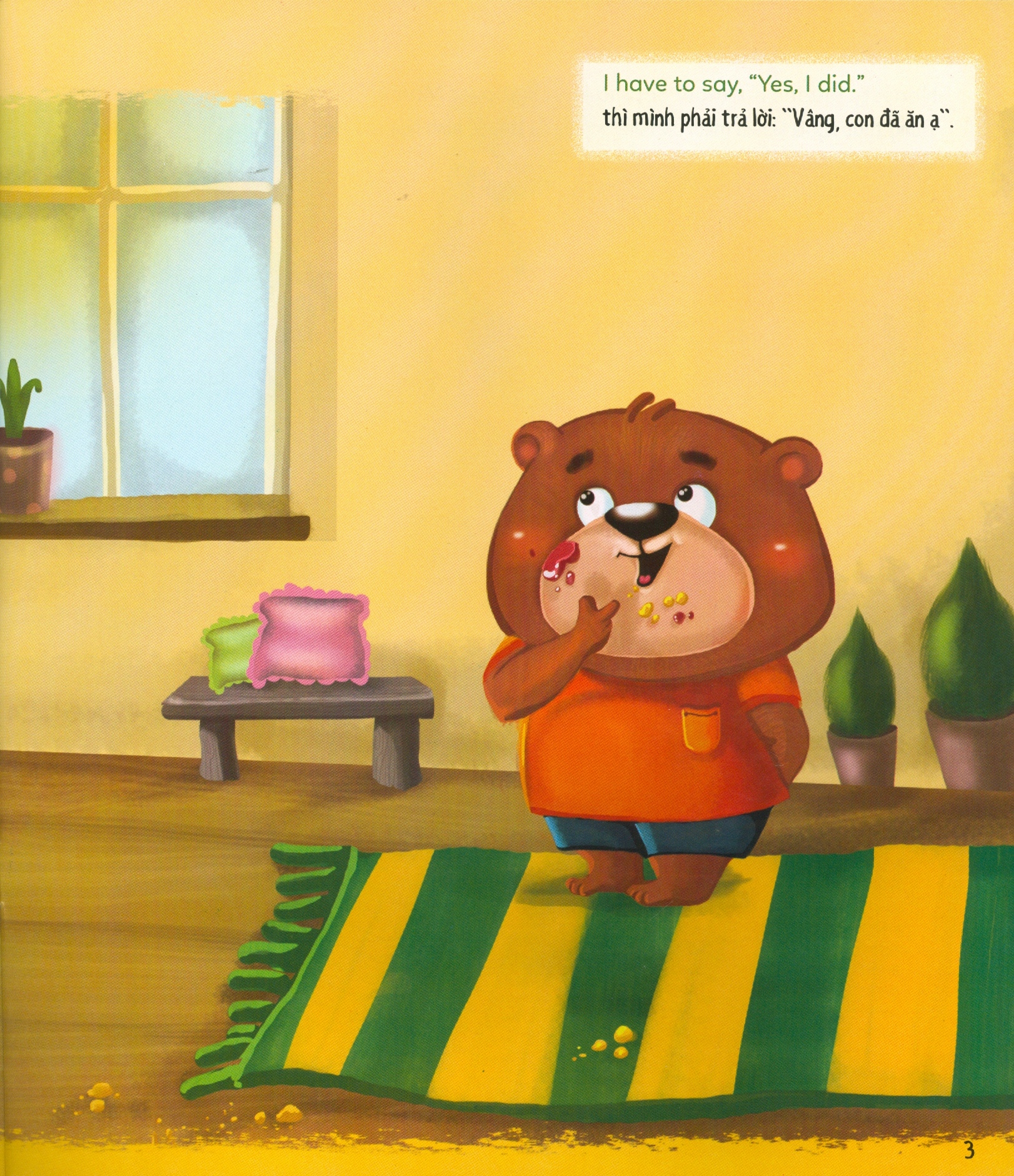 bé học lễ giáo - trung thực (song ngữ) - Ảnh 4