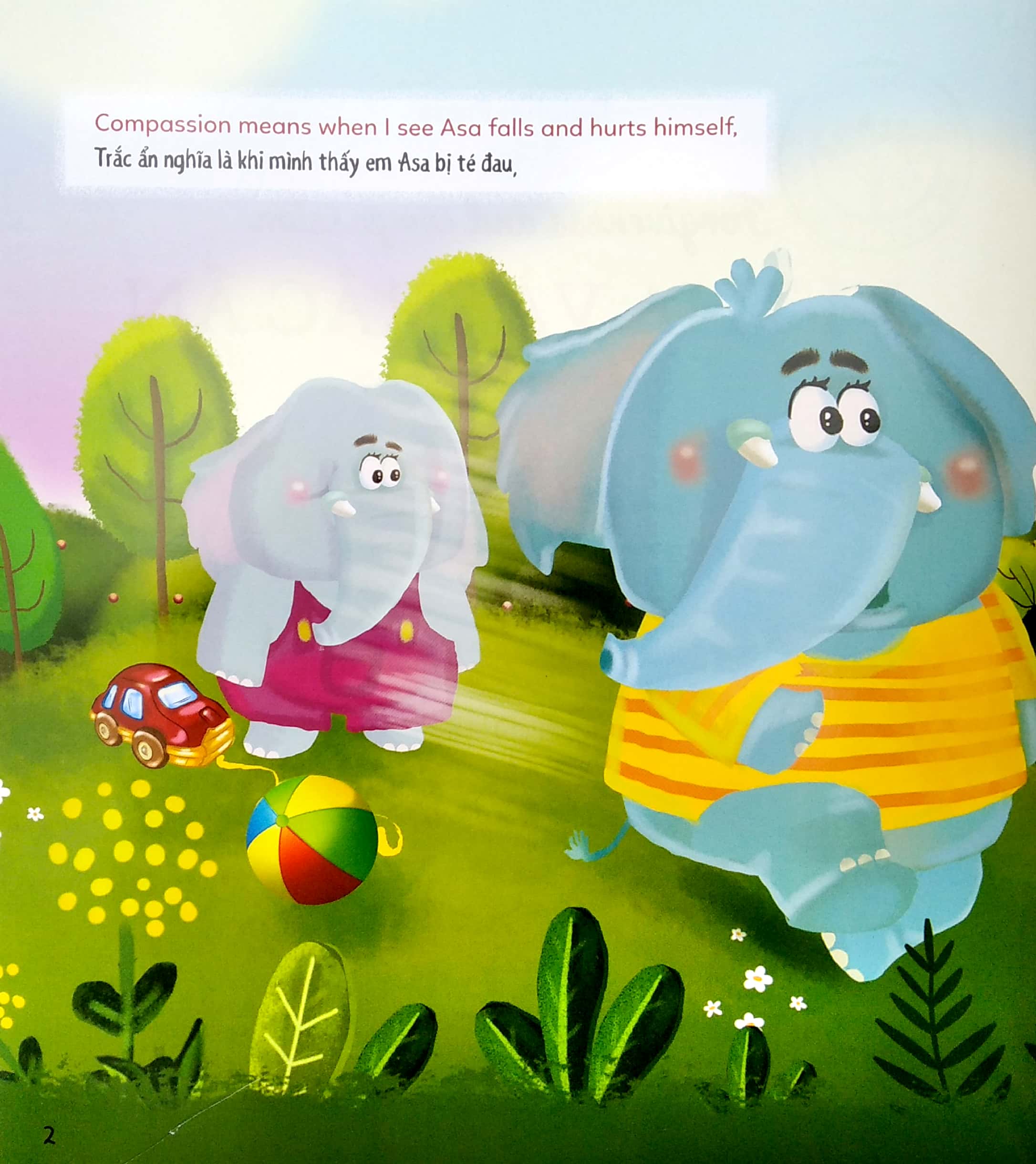 bé học lễ giáo - vị tha và trắc ẩn (sách song ngữ anh - việt) (2020) - Ảnh 4