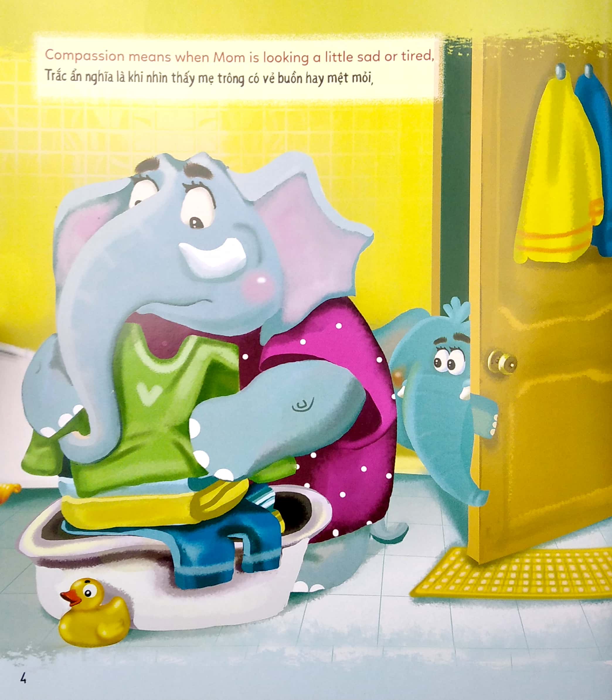 bé học lễ giáo - vị tha và trắc ẩn (sách song ngữ anh - việt) (2020) - Ảnh 6