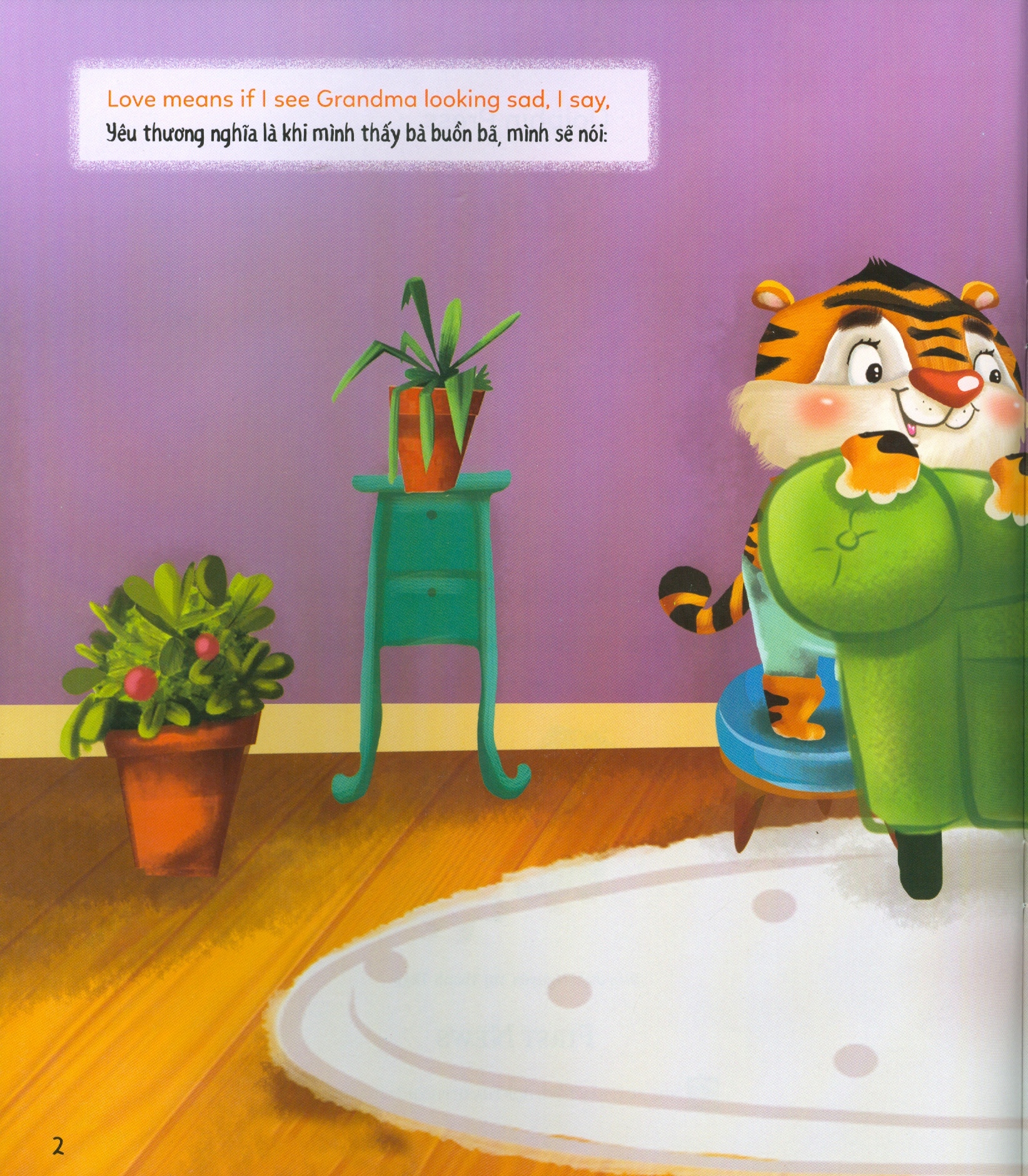bé học lễ giáo - yêu thương (sách song ngữ anh - việt) (2020) - Ảnh 4