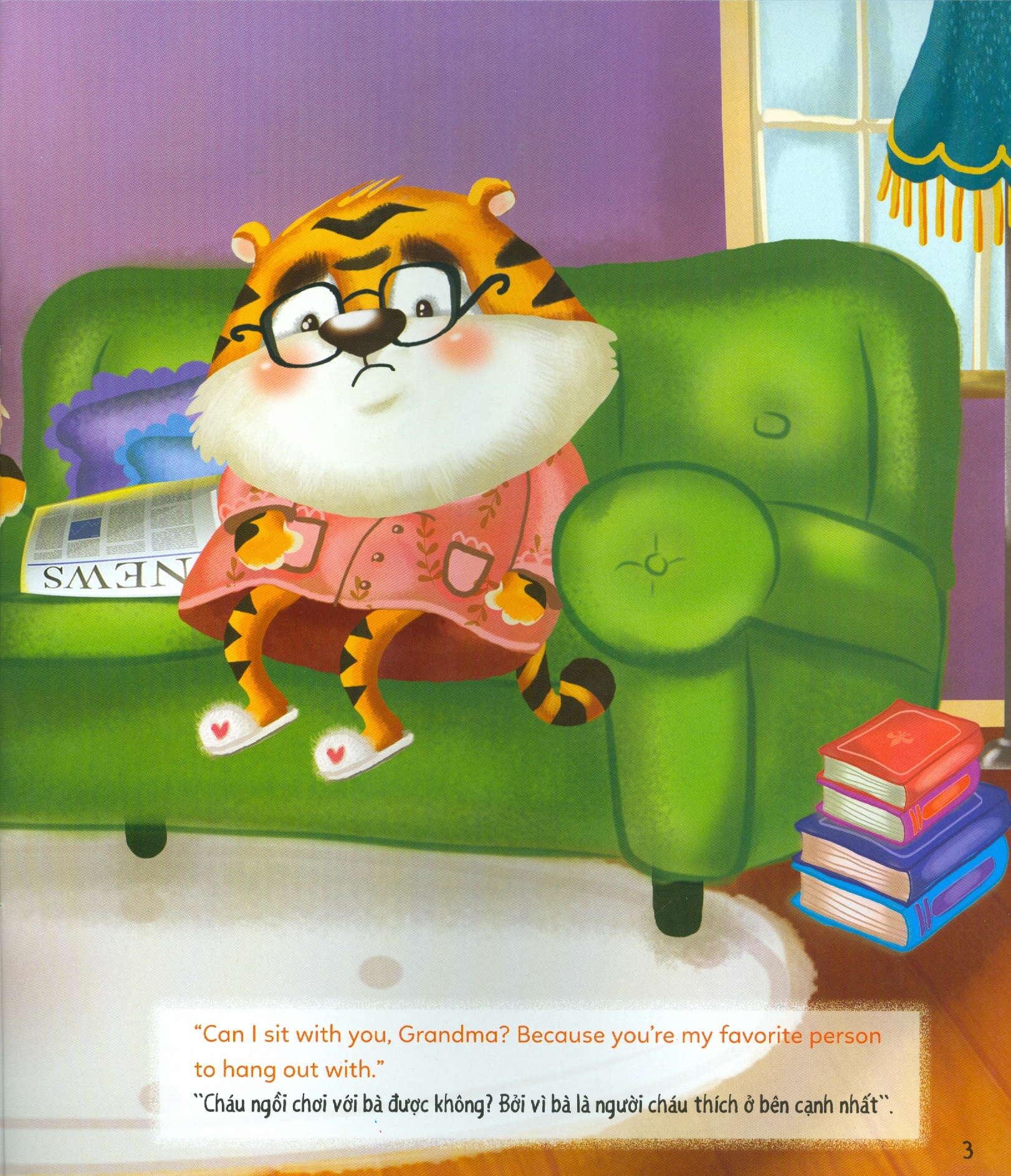 bé học lễ giáo - yêu thương (sách song ngữ anh - việt) (2020) - Ảnh 5