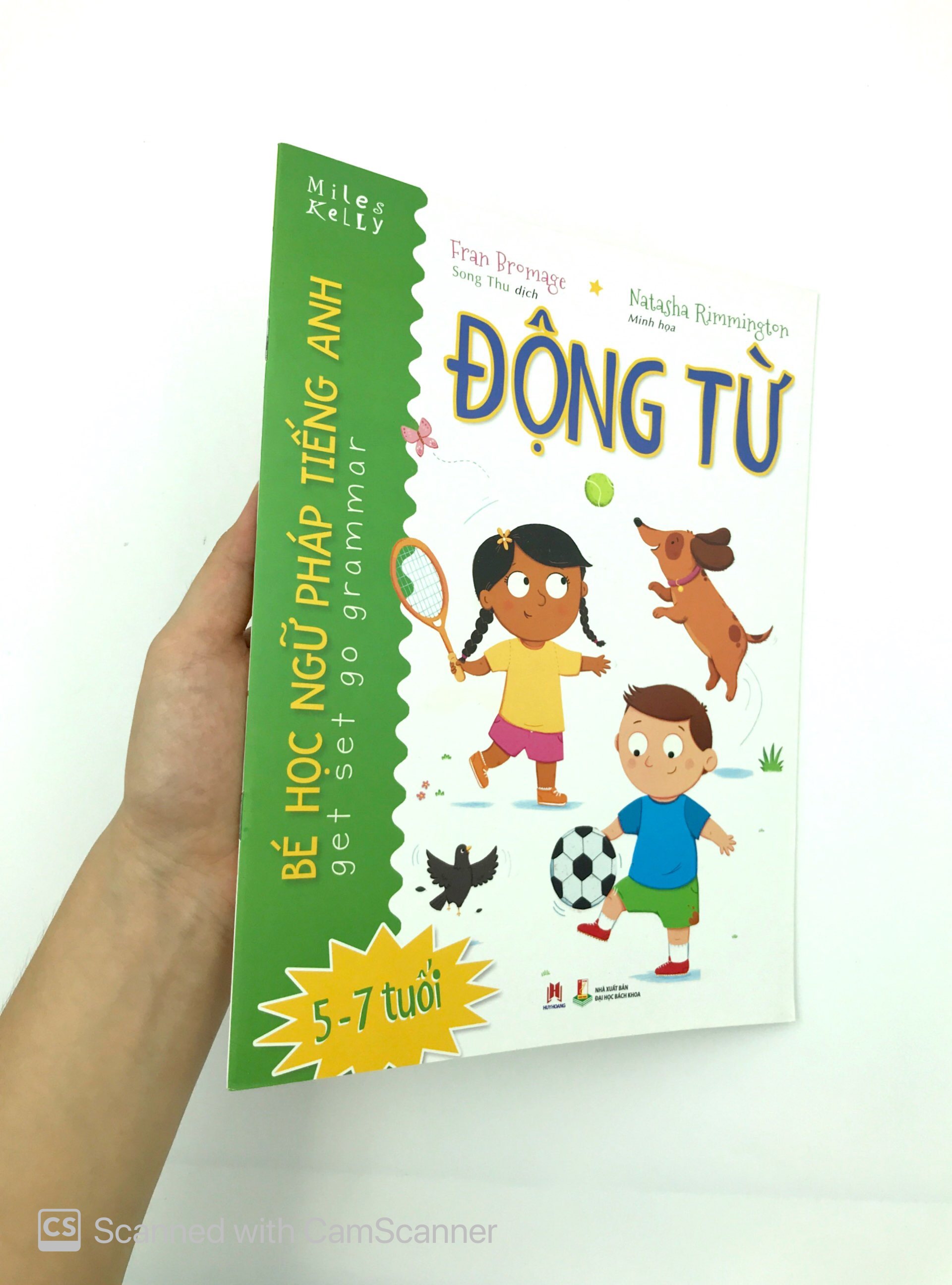 bé học ngữ pháp tiếng anh - động từ (5 - 7 tuổi) - Ảnh 10