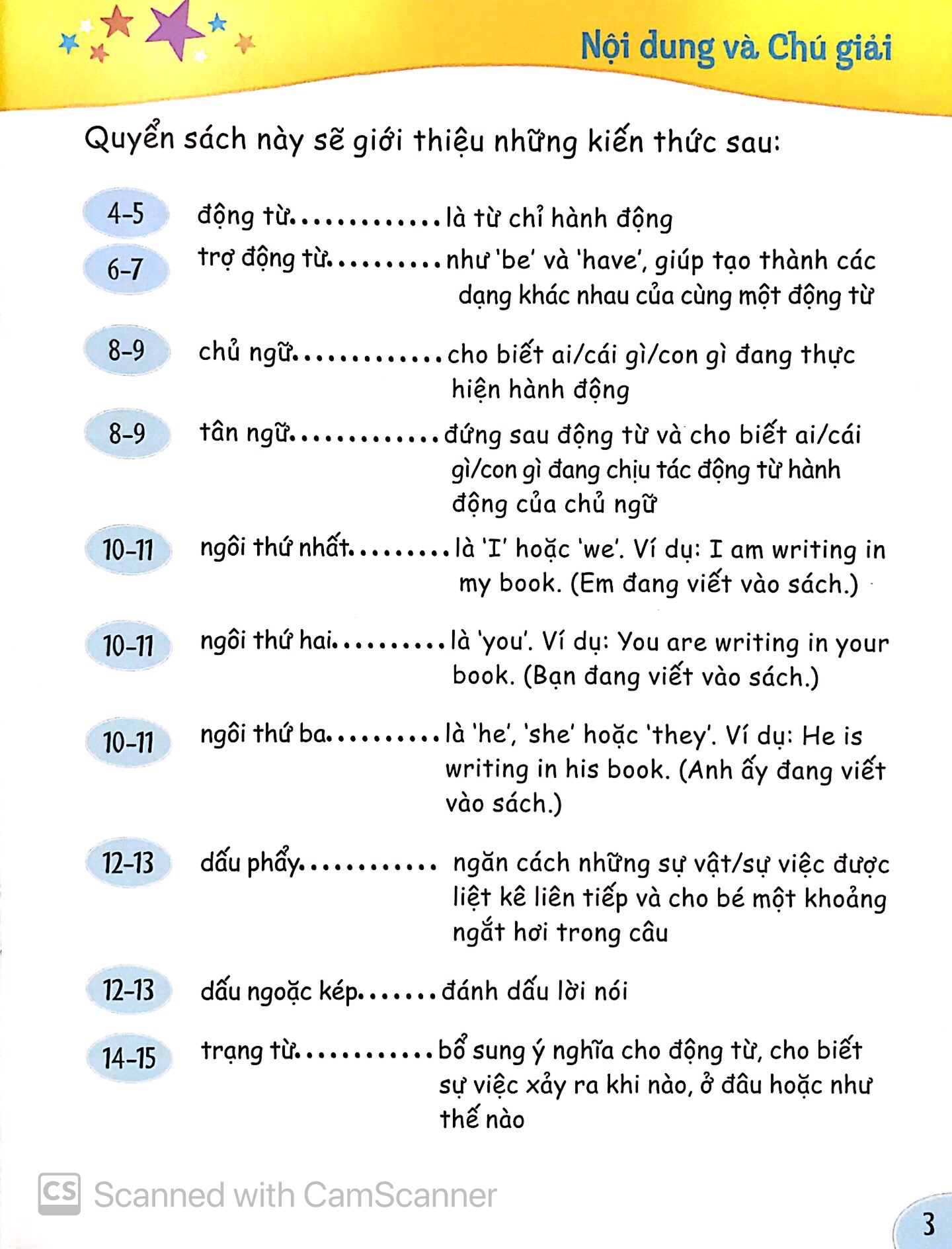 bé học ngữ pháp tiếng anh - động từ (5 - 7 tuổi) - Ảnh 3