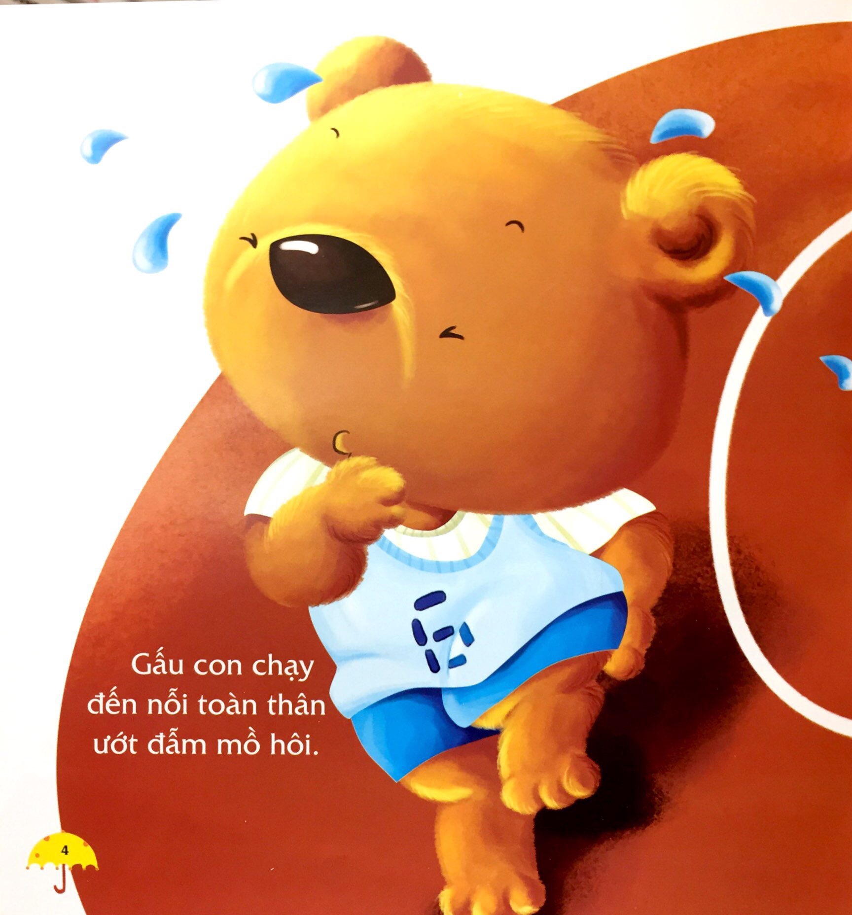 bé học nói lời hay - nói lời chúc mừng - quán quân thi chạy - Ảnh 3