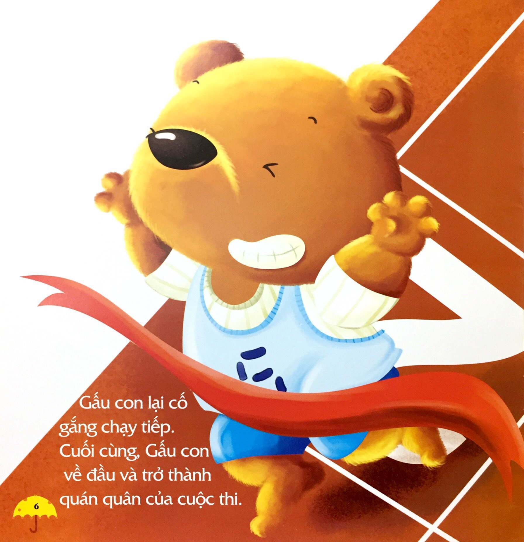 bé học nói lời hay - nói lời chúc mừng - quán quân thi chạy - Ảnh 5