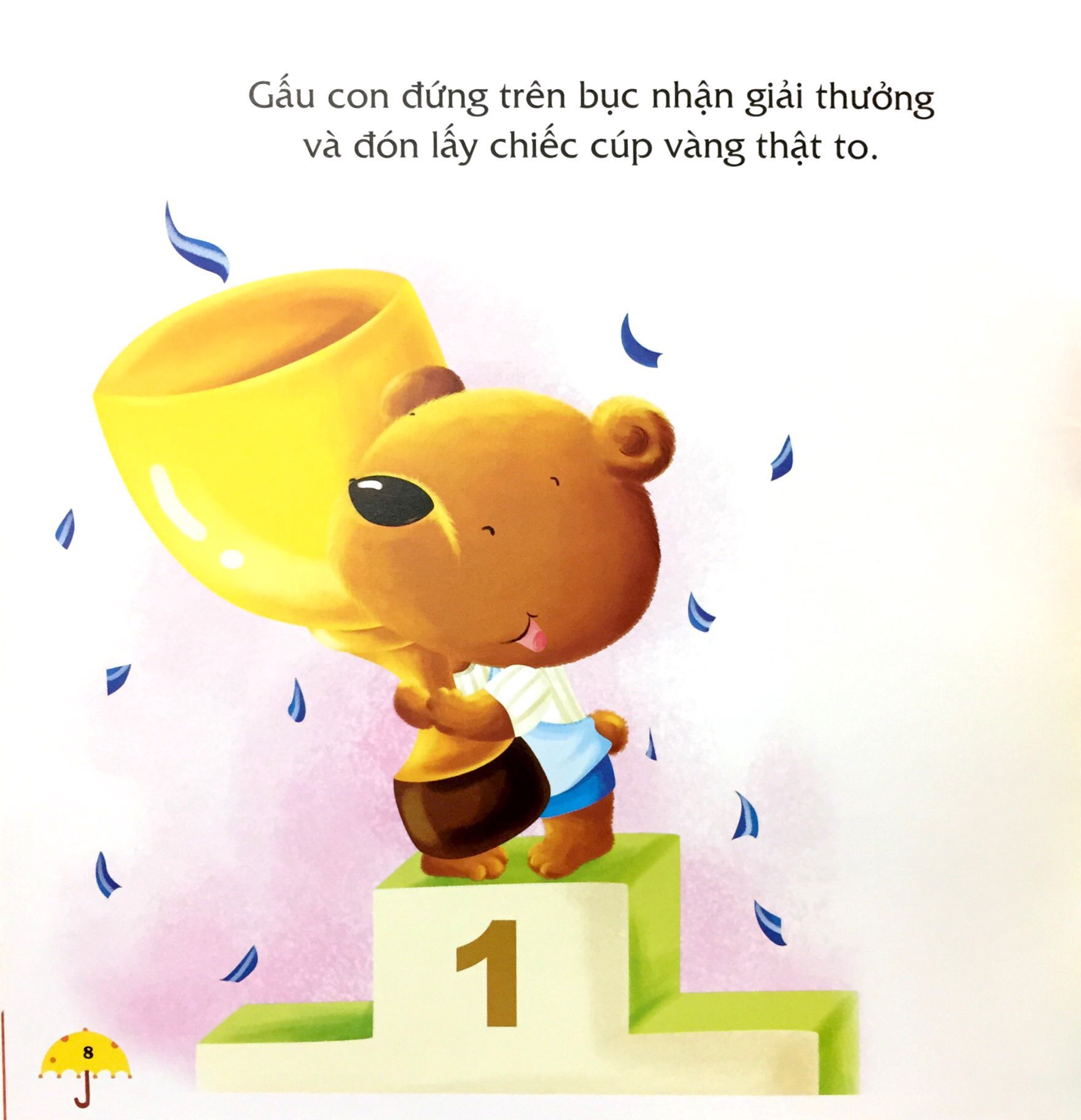 bé học nói lời hay - nói lời chúc mừng - quán quân thi chạy - Ảnh 7