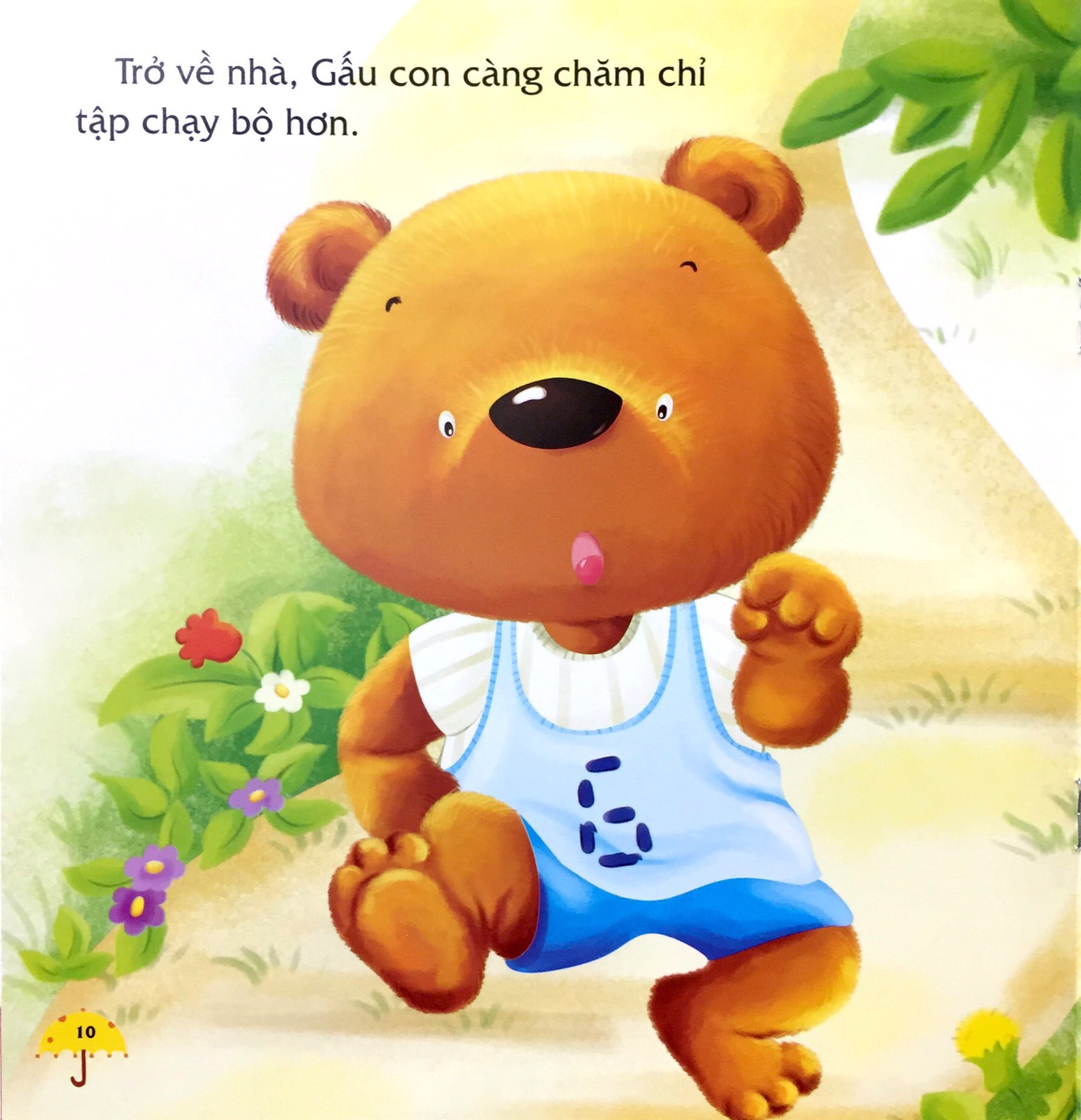 bé học nói lời hay - nói lời chúc mừng - quán quân thi chạy - Ảnh 9