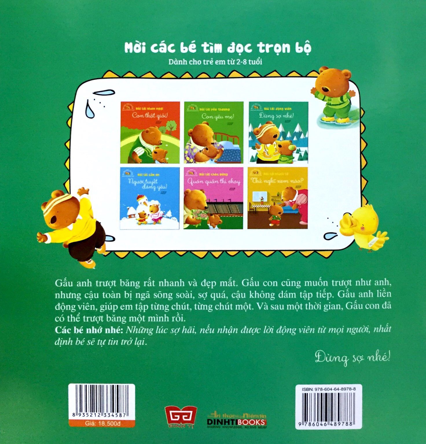 bé học nói lời hay - nói lời động viên - đừng sợ nhé! - Ảnh 11