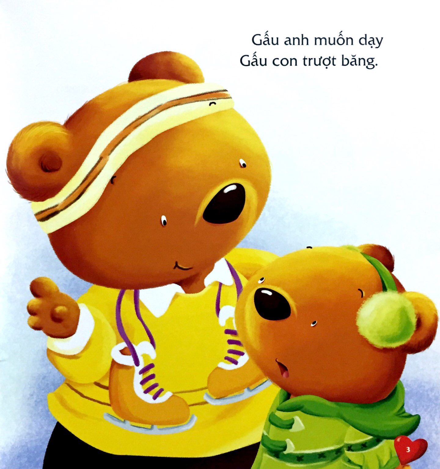 bé học nói lời hay - nói lời động viên - đừng sợ nhé! - Ảnh 3