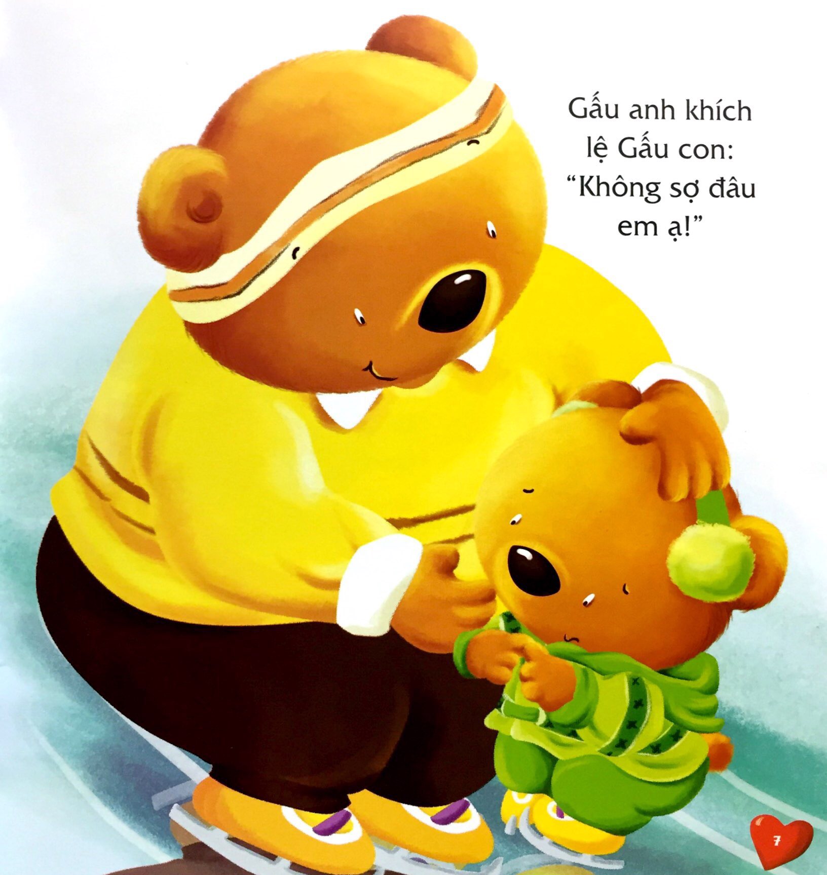 bé học nói lời hay - nói lời động viên - đừng sợ nhé! - Ảnh 7