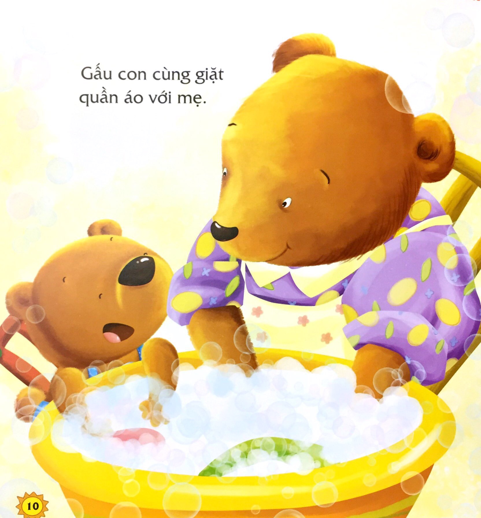 bé học nói lời hay - nói lời yêu thương - con yêu mẹ! - Ảnh 10