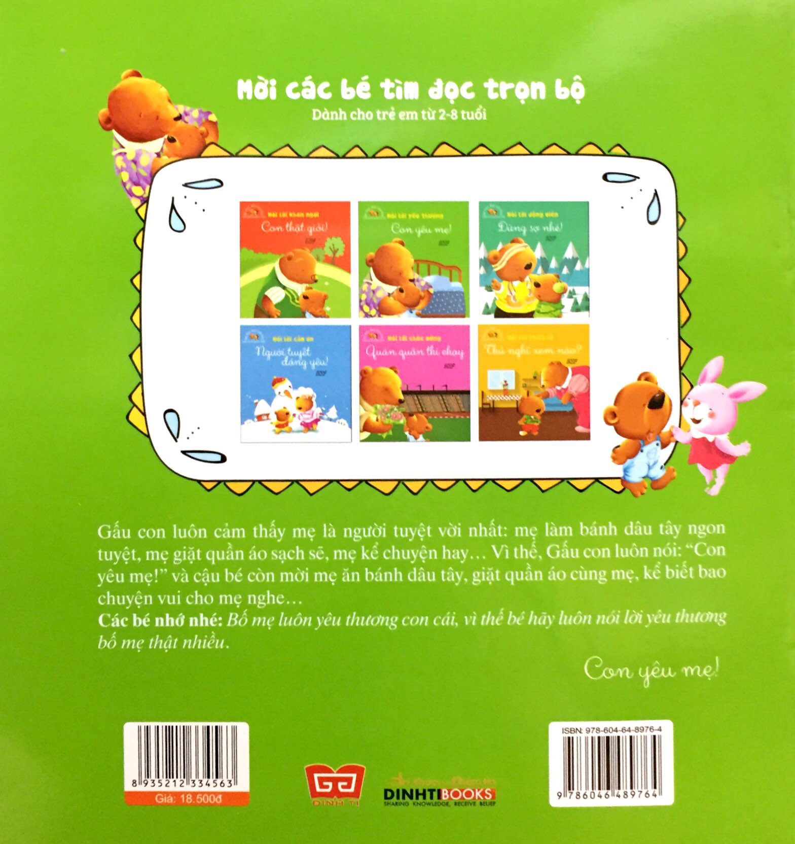 bé học nói lời hay - nói lời yêu thương - con yêu mẹ! - Ảnh 11