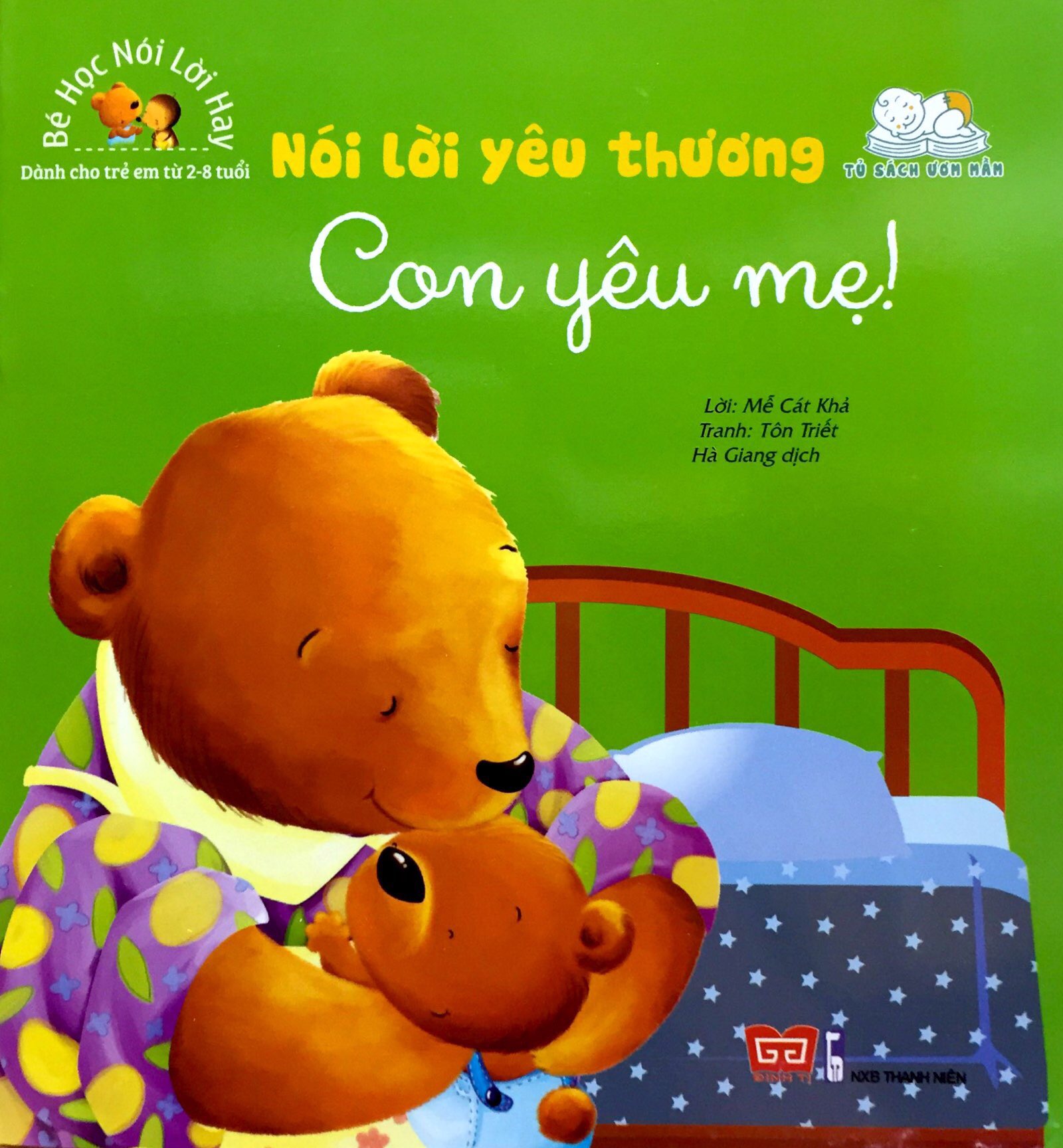 bé học nói lời hay - nói lời yêu thương - con yêu mẹ! - Ảnh 2