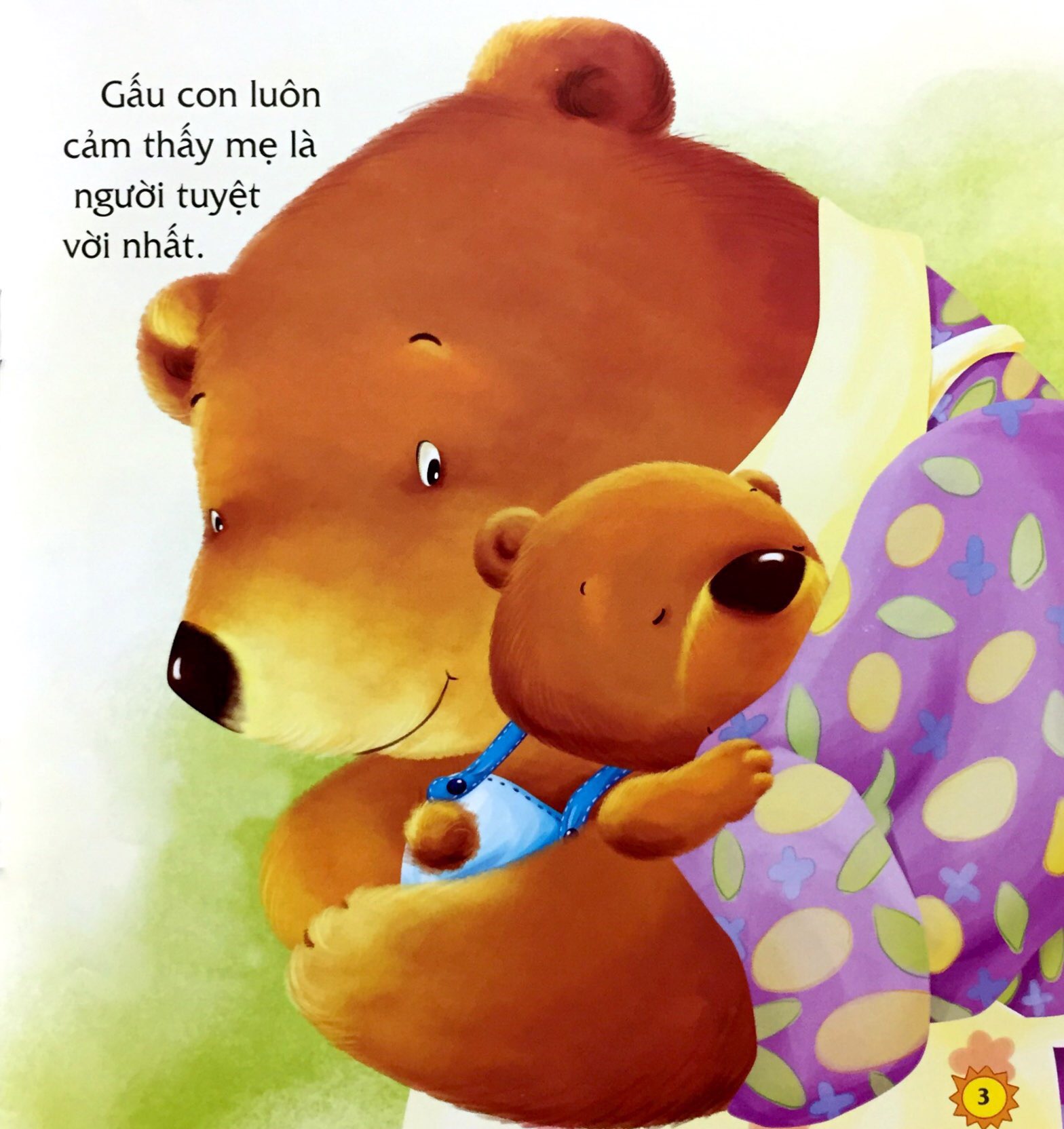 bé học nói lời hay - nói lời yêu thương - con yêu mẹ! - Ảnh 3