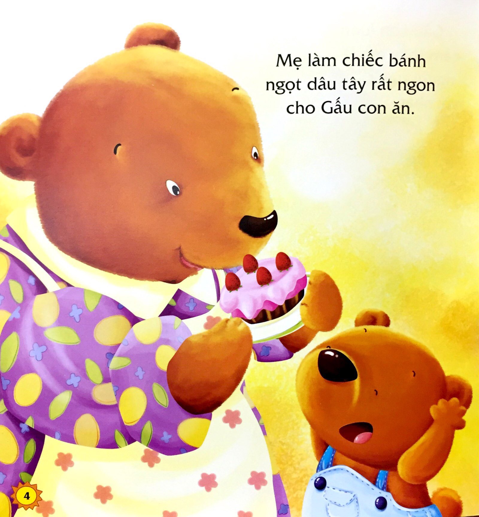 bé học nói lời hay - nói lời yêu thương - con yêu mẹ! - Ảnh 4