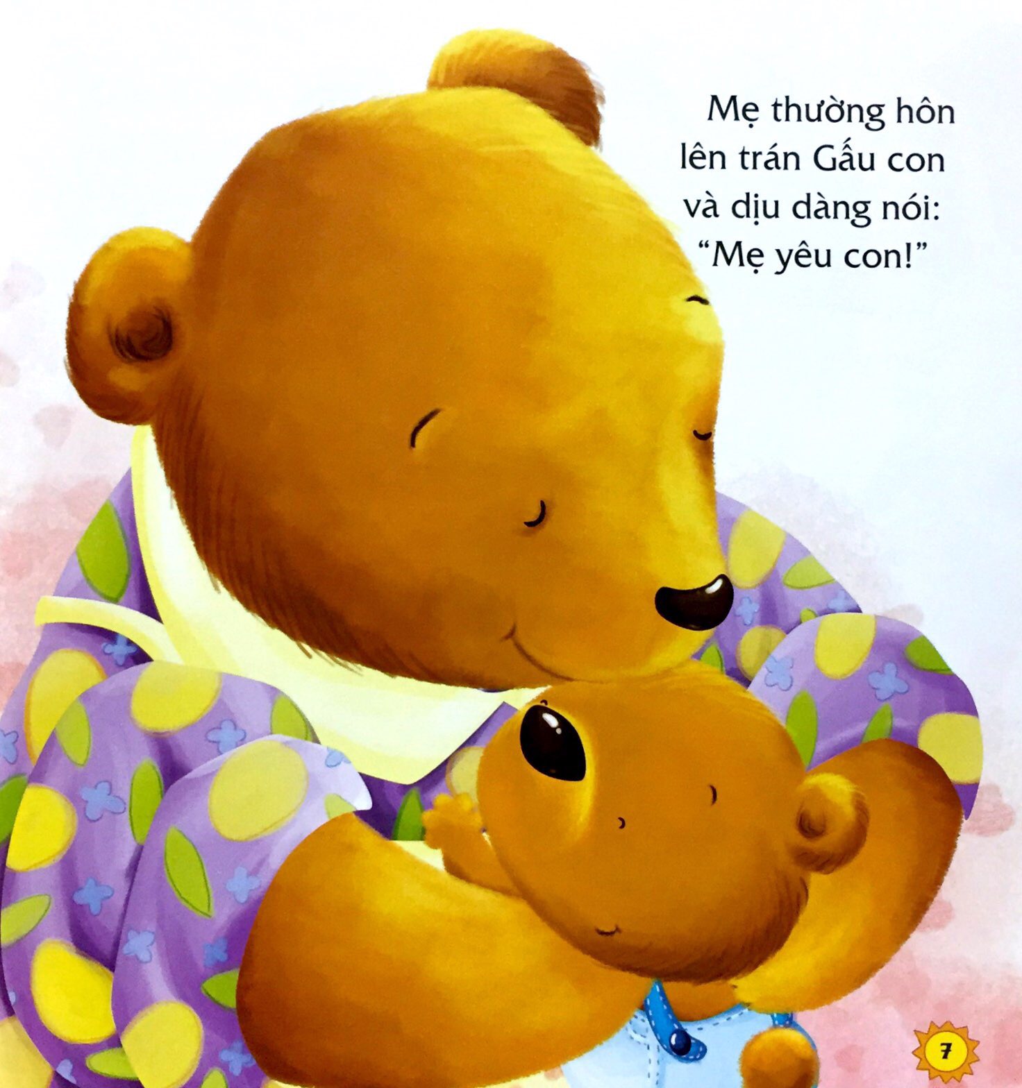 bé học nói lời hay - nói lời yêu thương - con yêu mẹ! - Ảnh 7