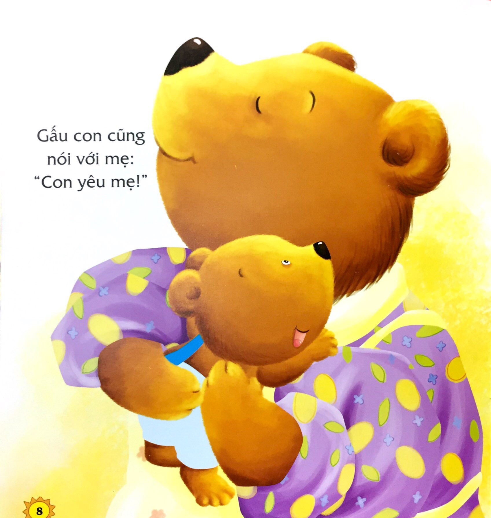 bé học nói lời hay - nói lời yêu thương - con yêu mẹ! - Ảnh 8