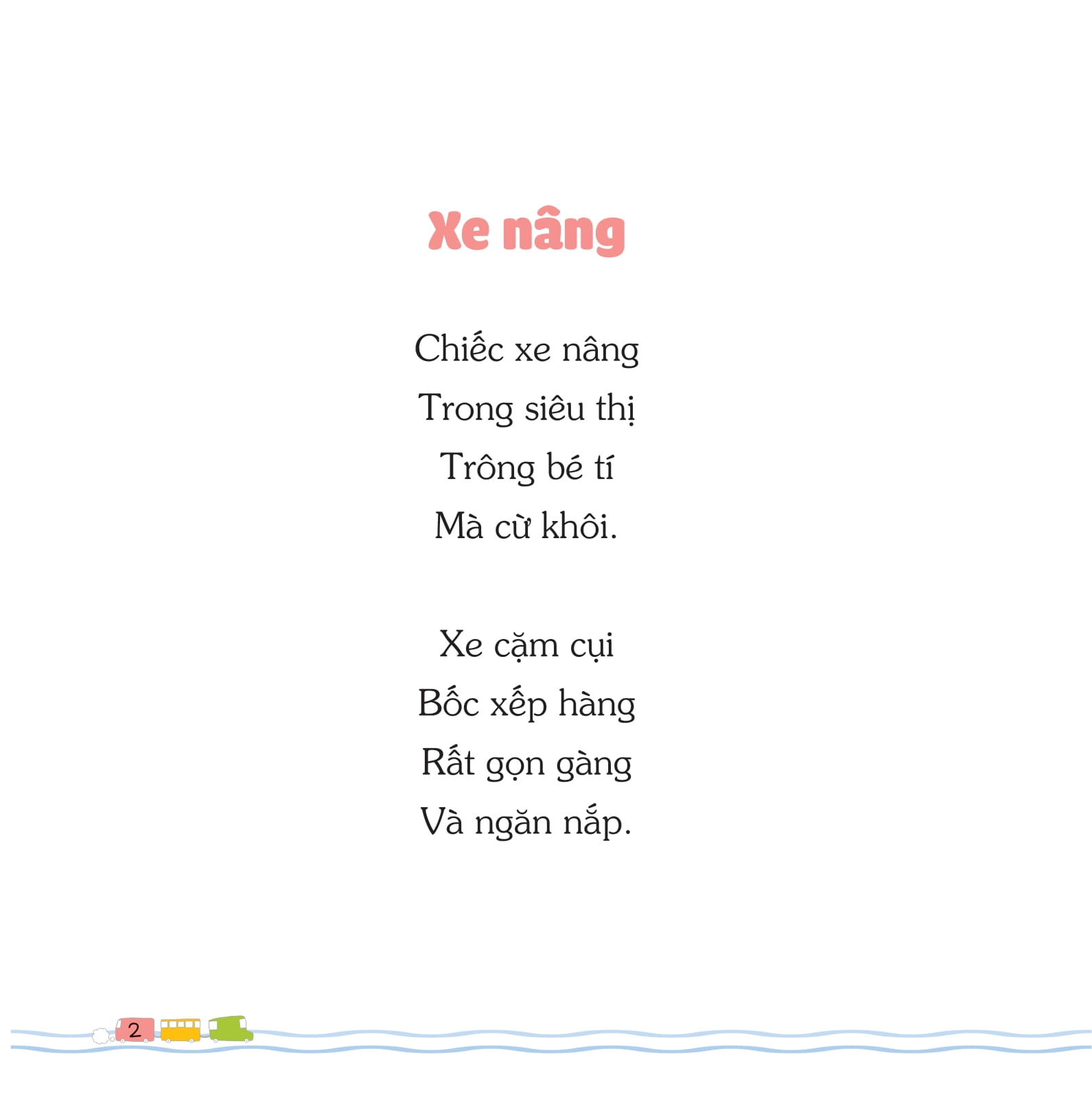 bé học nói qua thơ - những chiếc xe chăm chỉ - Ảnh 3