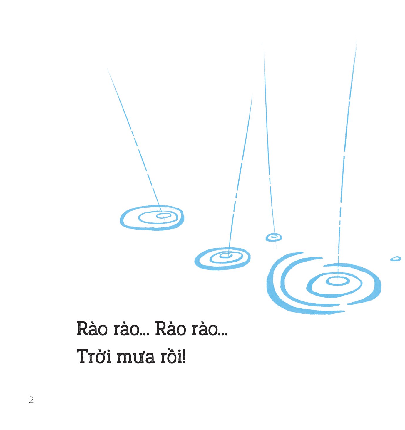 bé học nói - rào rào, tí tách - Ảnh 2