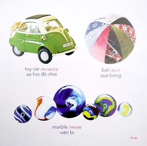 bé học tiếng anh qua hình ảnh - đồ chơi - Ảnh 4