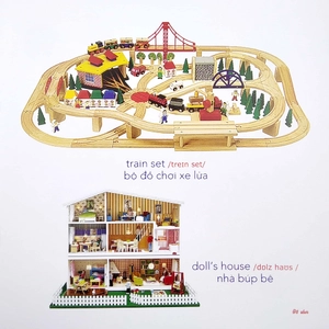 bé học tiếng anh qua hình ảnh - đồ chơi - Ảnh 6