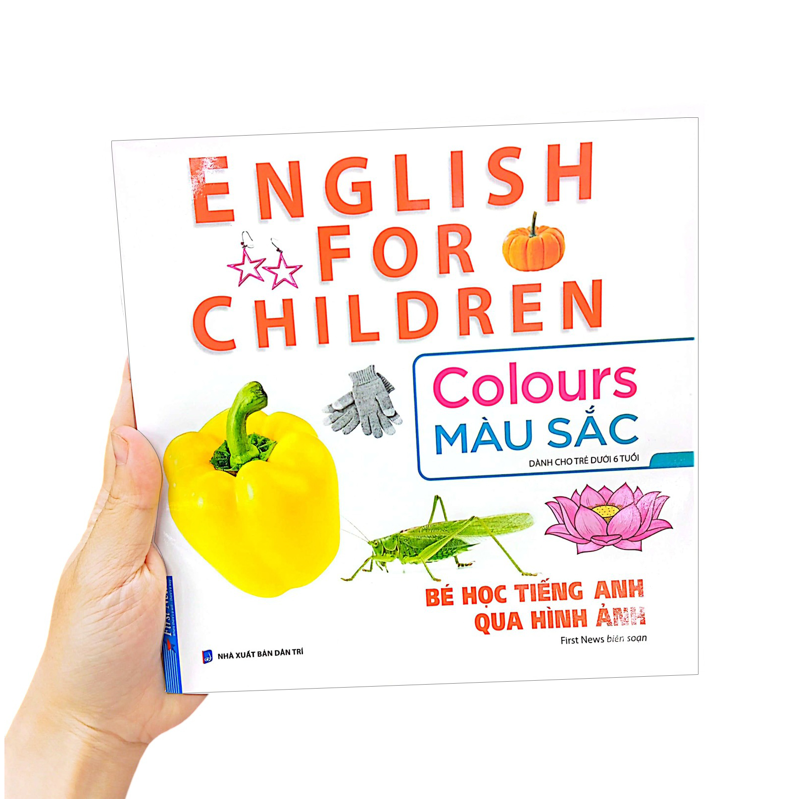 bé học tiếng anh qua hình ảnh - english for children - màu sắc - colours - Ảnh 8