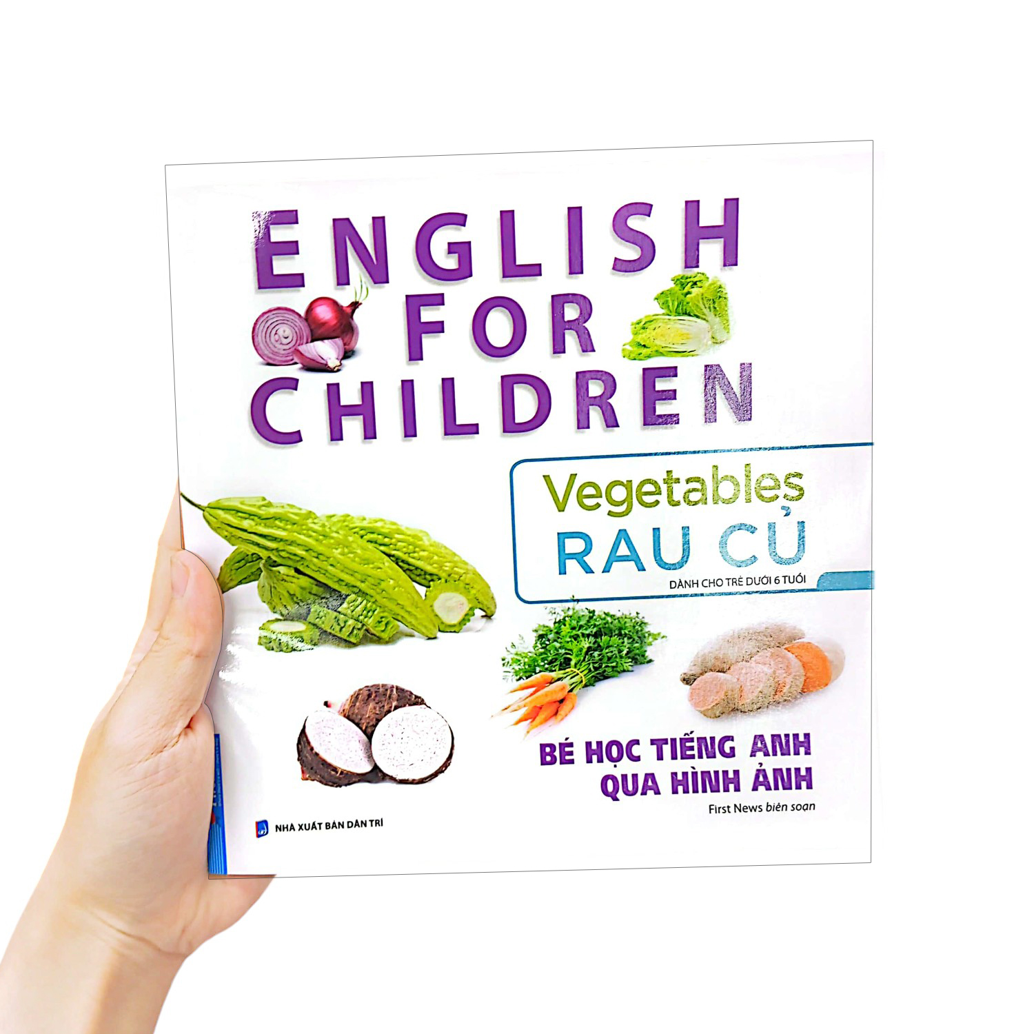 bé học tiếng anh qua hình ảnh - english for children - rau củ - vegetables - Ảnh 8