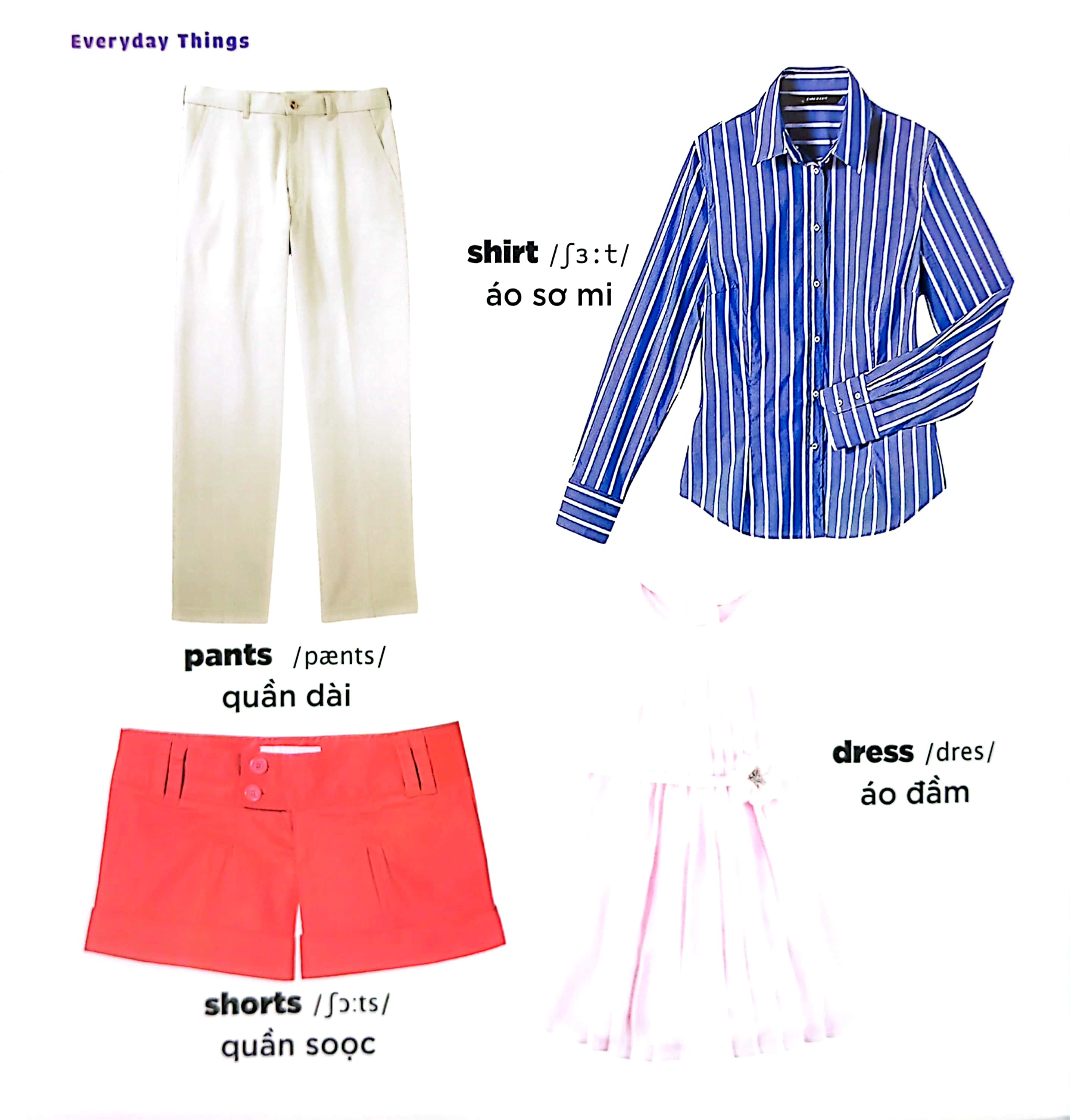 bé học tiếng anh qua hình ảnh - english for children - vật dụng hàng ngày - everyday things - Ảnh 3