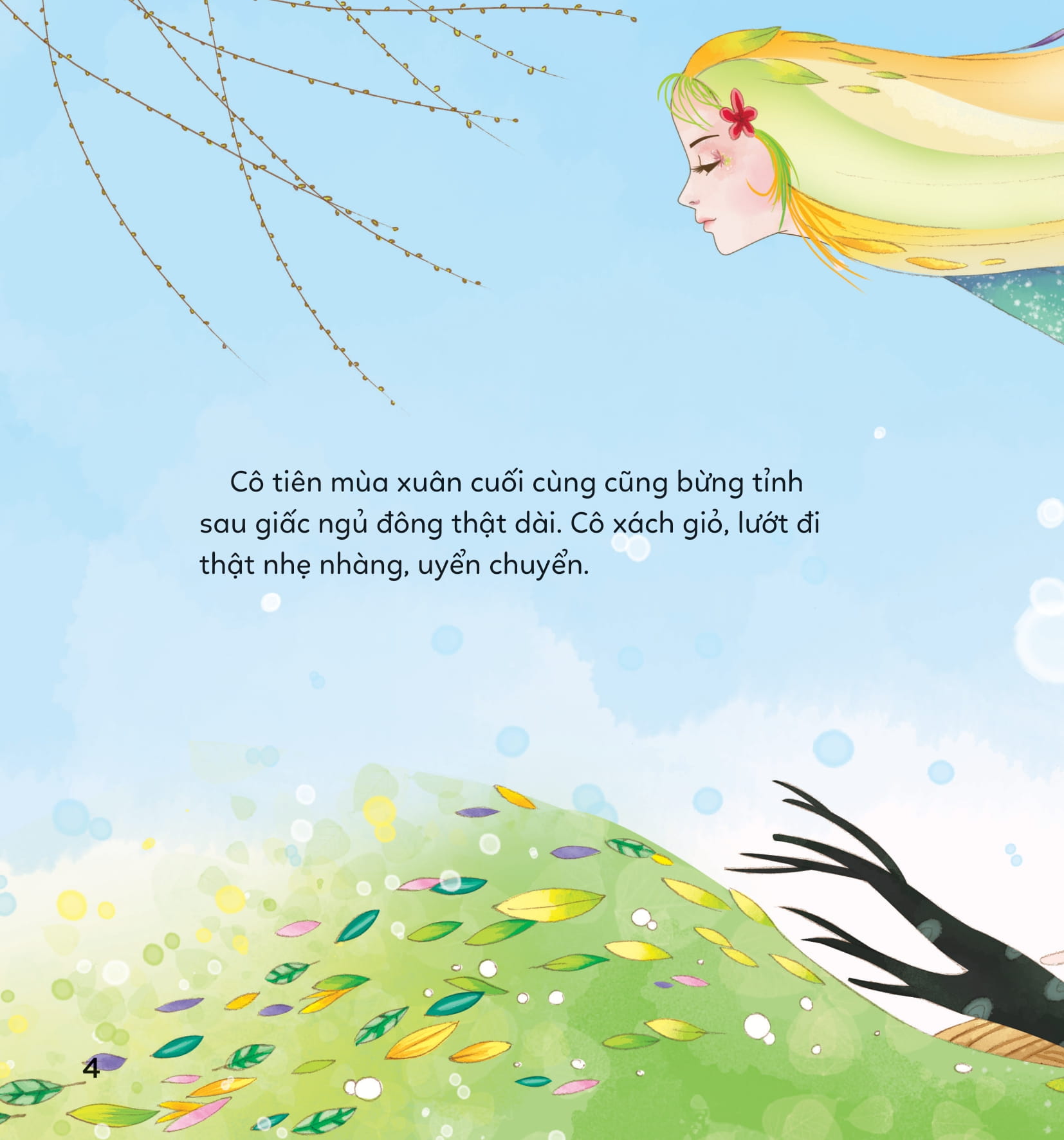 bé khám phá khoa học qua truyện đồng thoại, bốn mùa rực rỡ - mùa xuân rộn rã - Ảnh 3