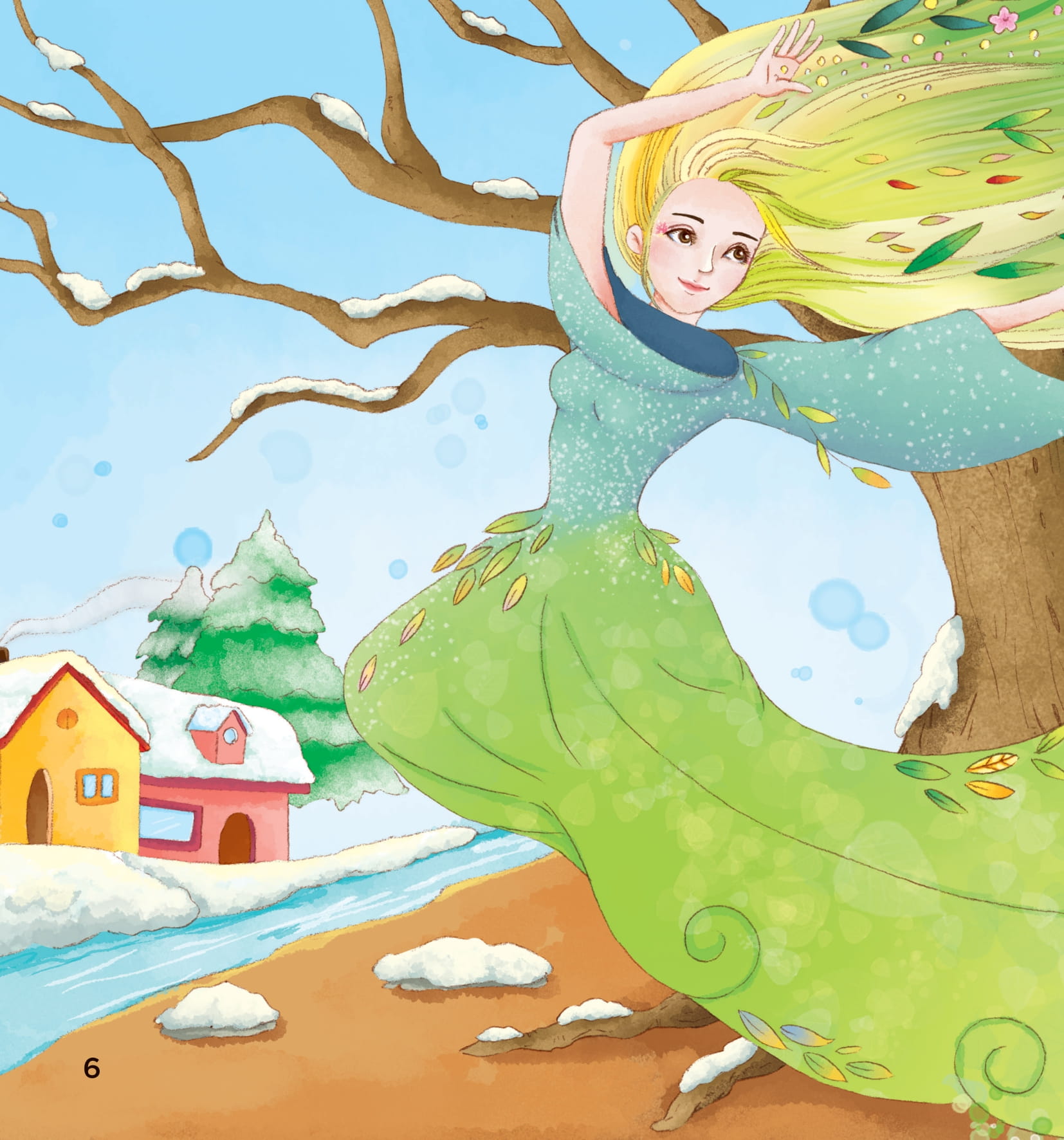 bé khám phá khoa học qua truyện đồng thoại, bốn mùa rực rỡ - mùa xuân rộn rã - Ảnh 5